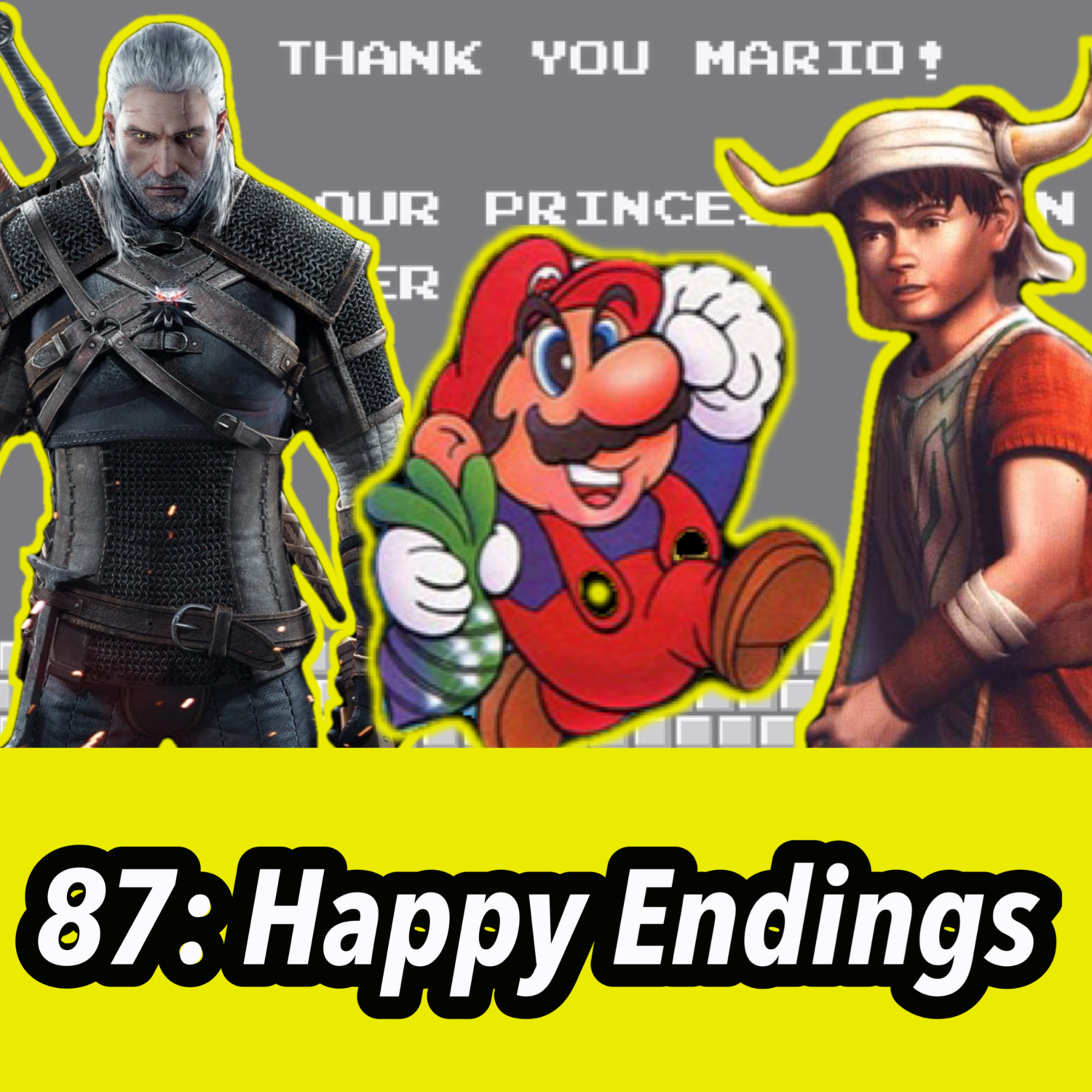 87: Video Game 'Happy Endings' episode artwork