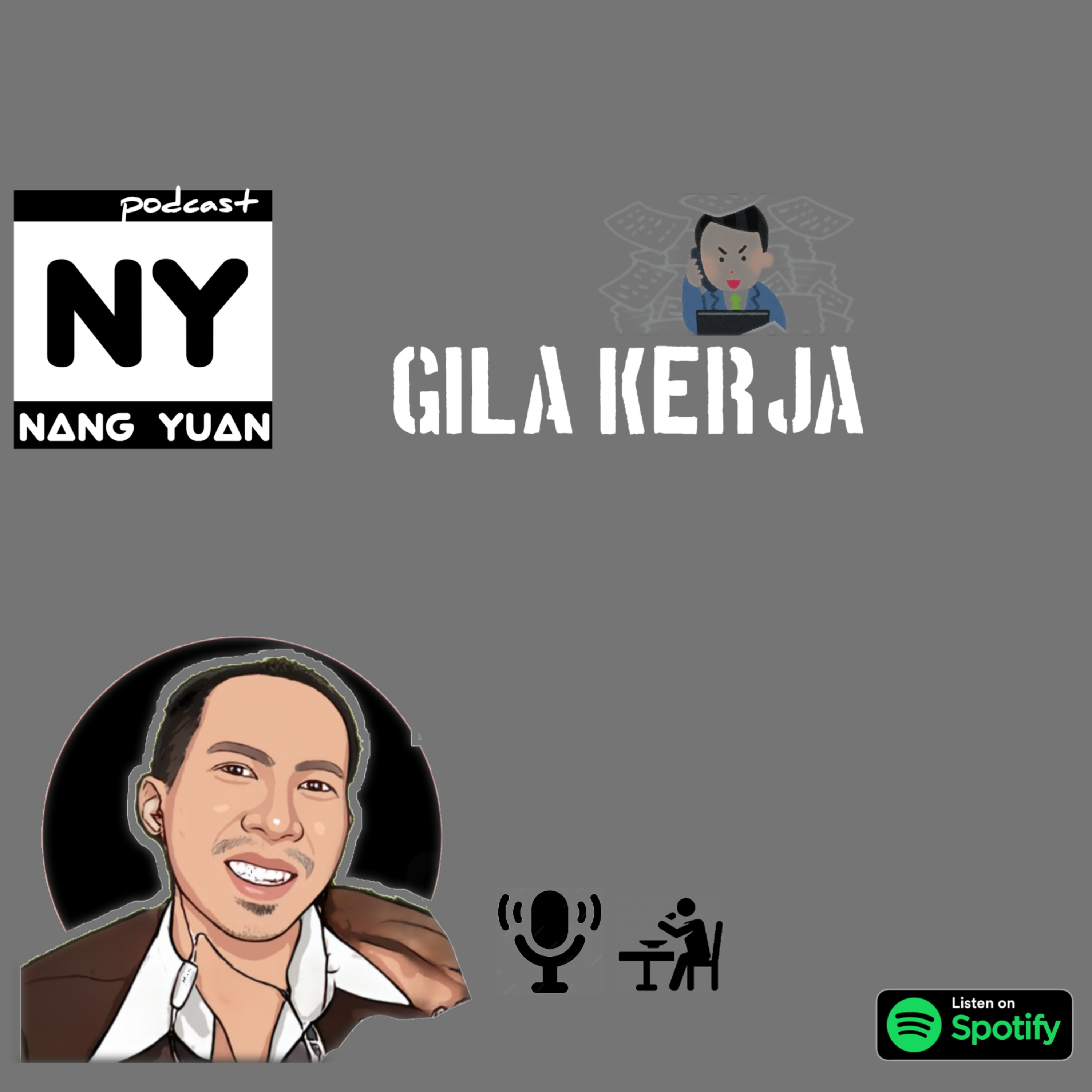 Gila kerja episode artwork