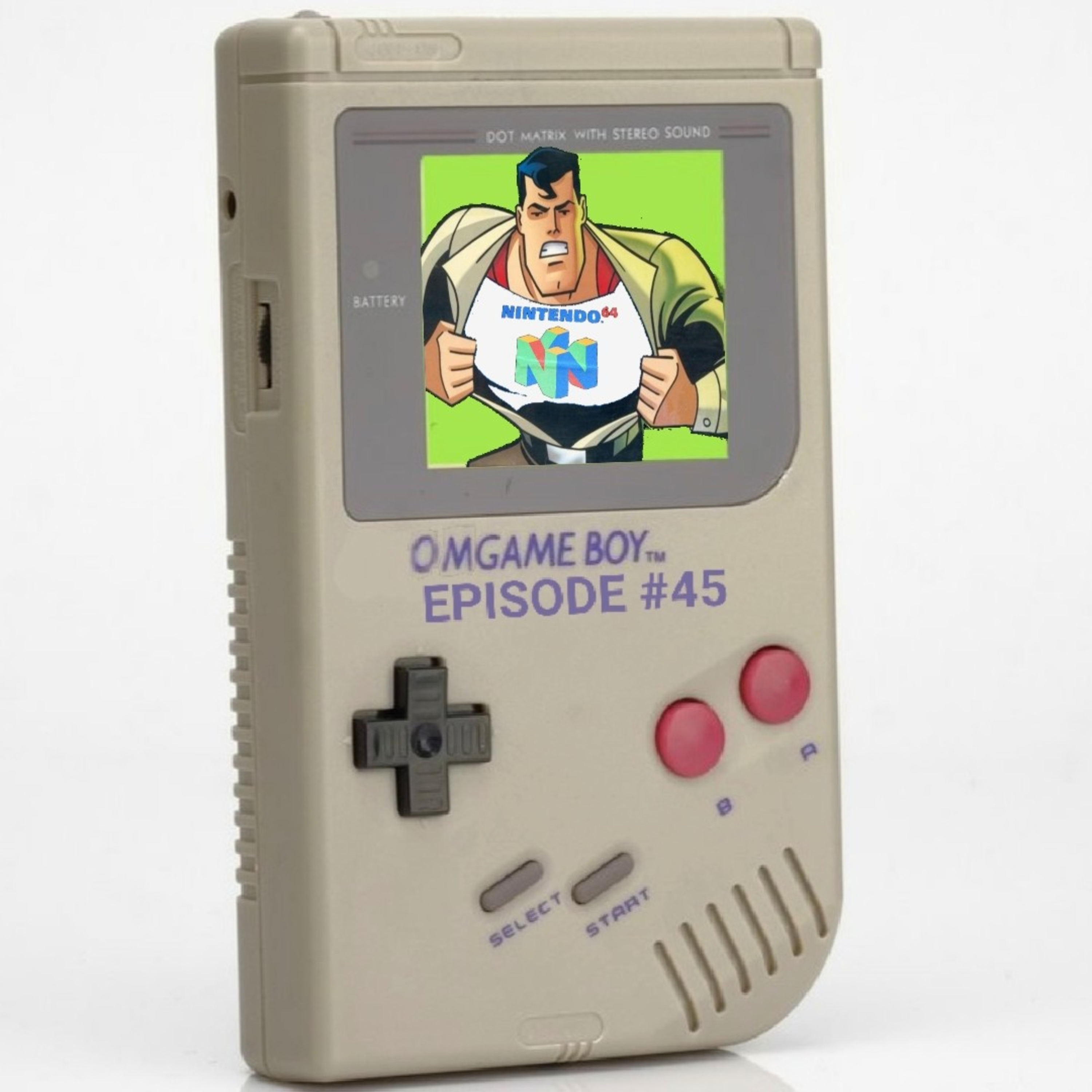 OMGame Boy #45 "Caped Cartridge"
