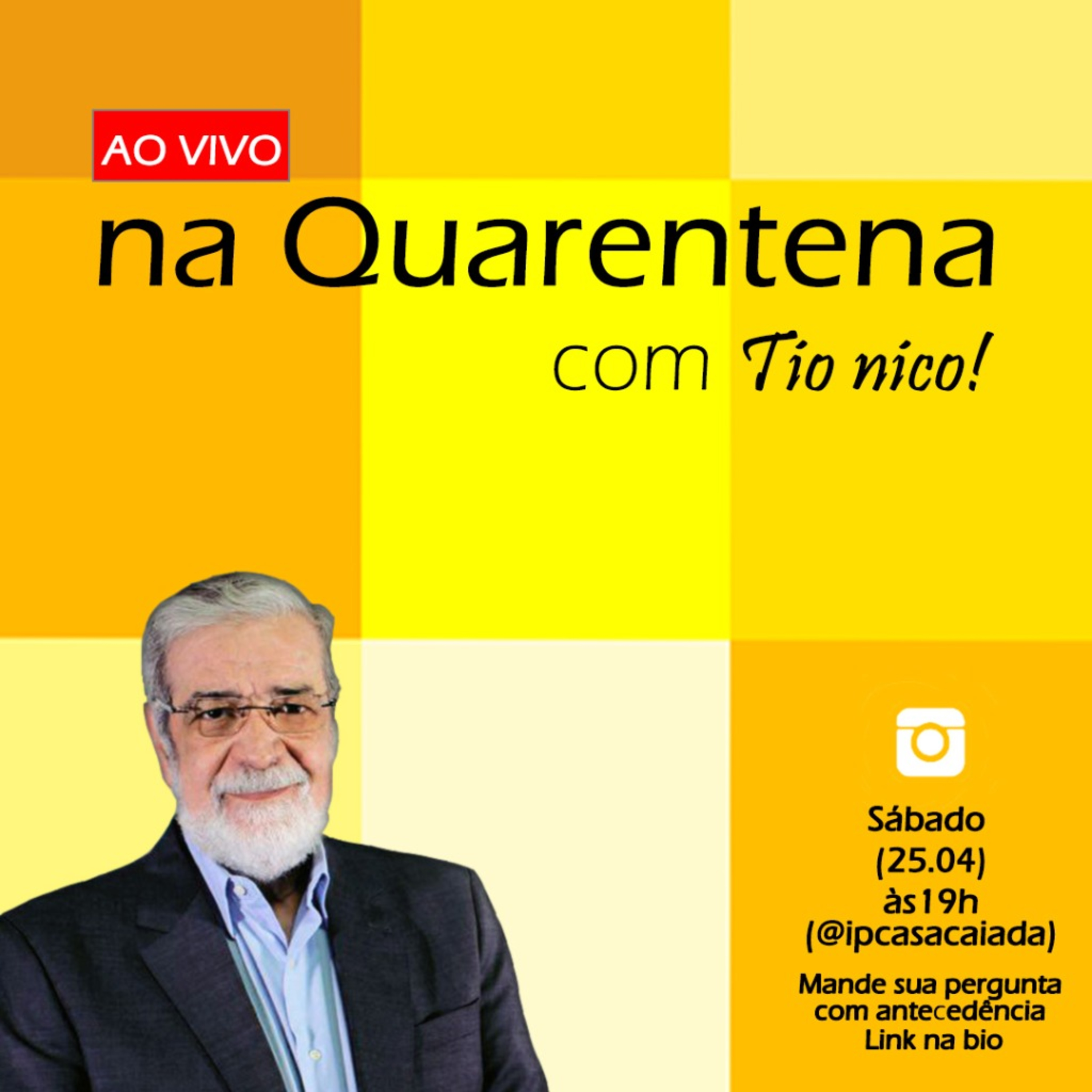 De quarentena com tio Nico - Uma conversa com o Rev. Augustus Nicodemus episode artwork