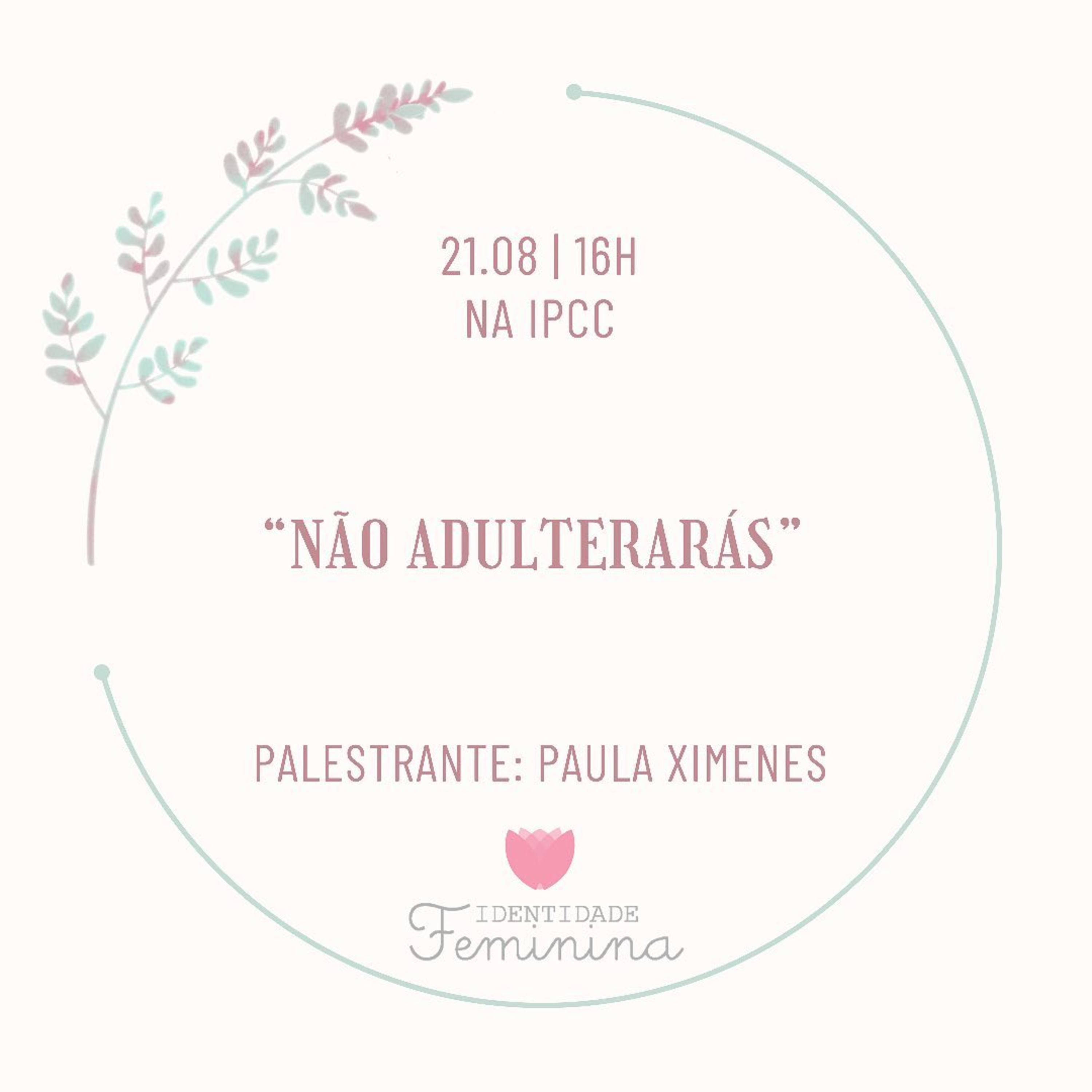 Não Adulterarás - Identidade Feminina - Paula Ximenes episode artwork