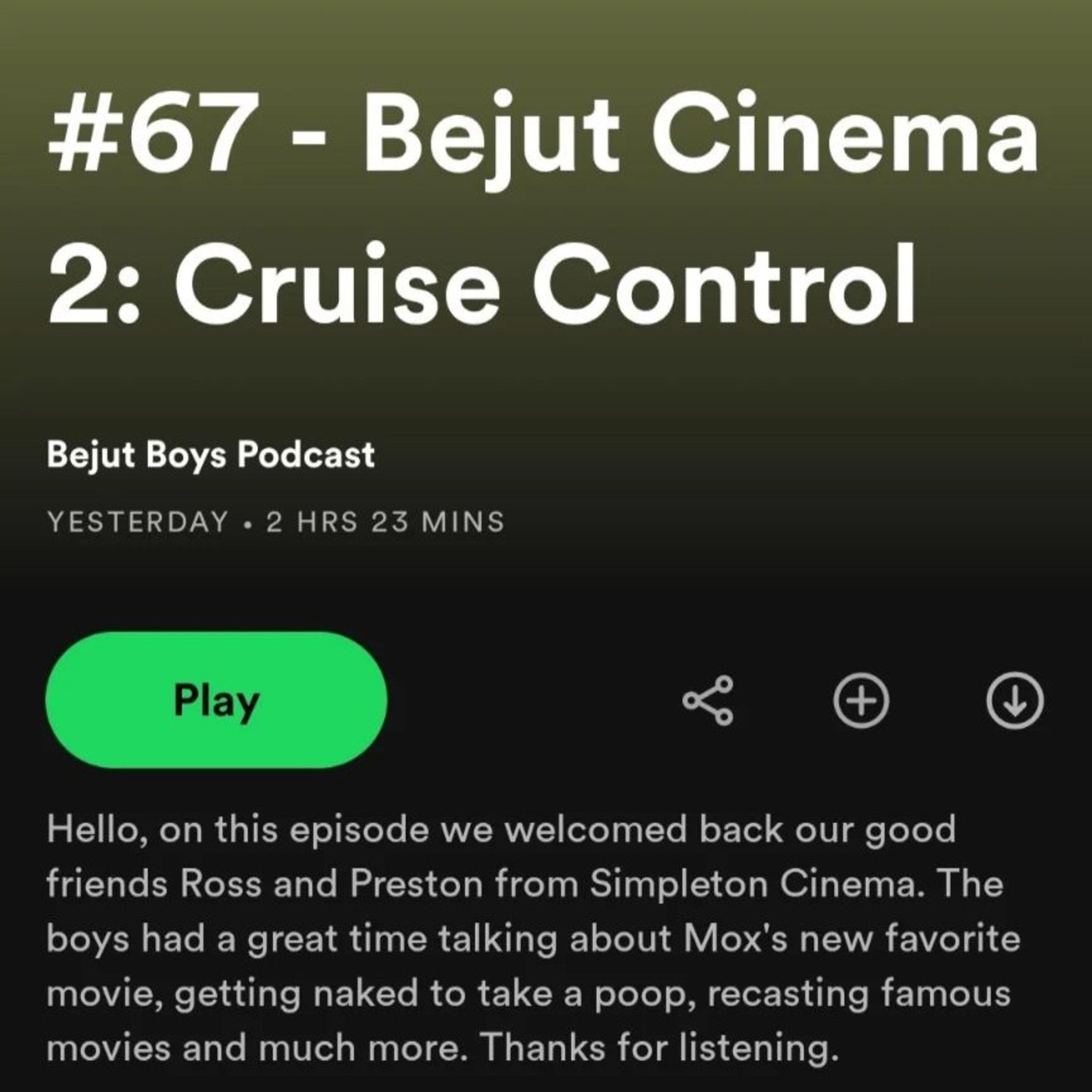 Bejut Boys Podcast