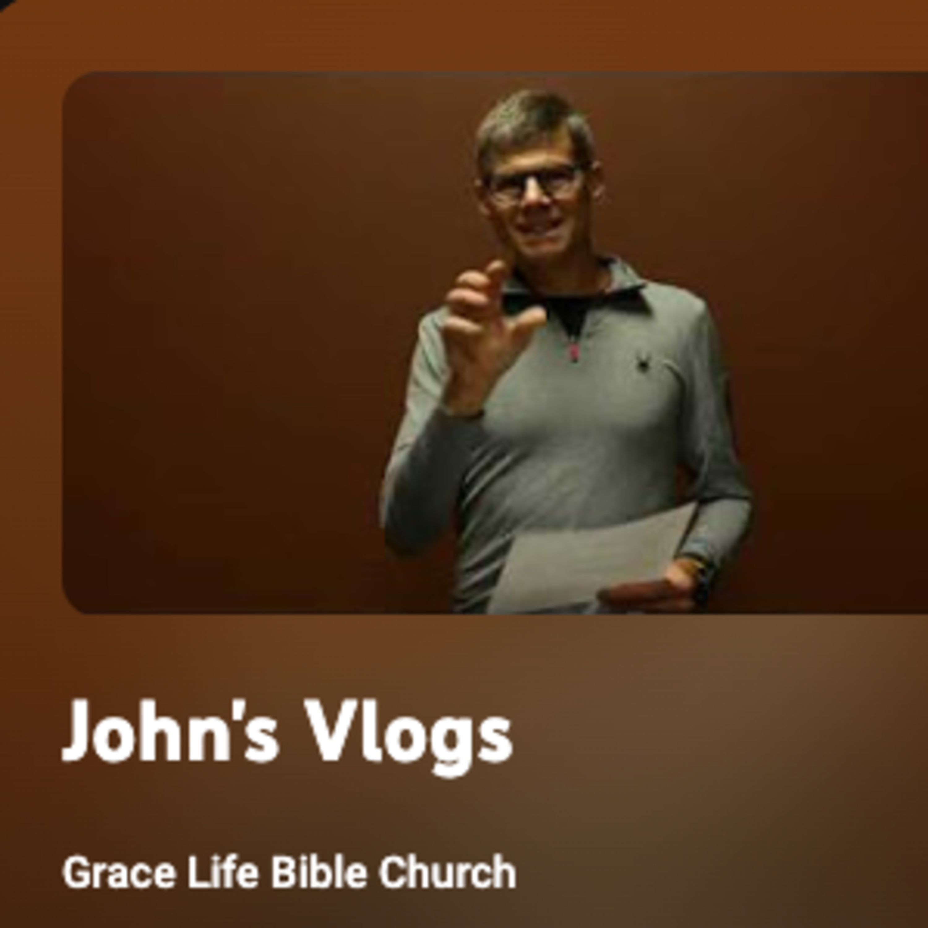 John's Vlog - October 11, 2022 | How Do We Grow in Christ? episode artwork