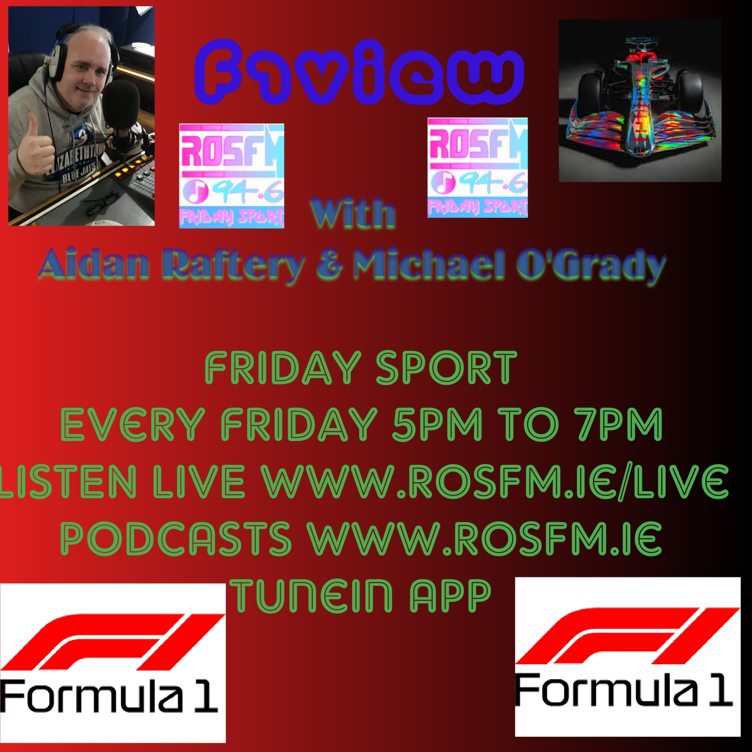 Friday Sport On ROSFM94.6 Community Radio