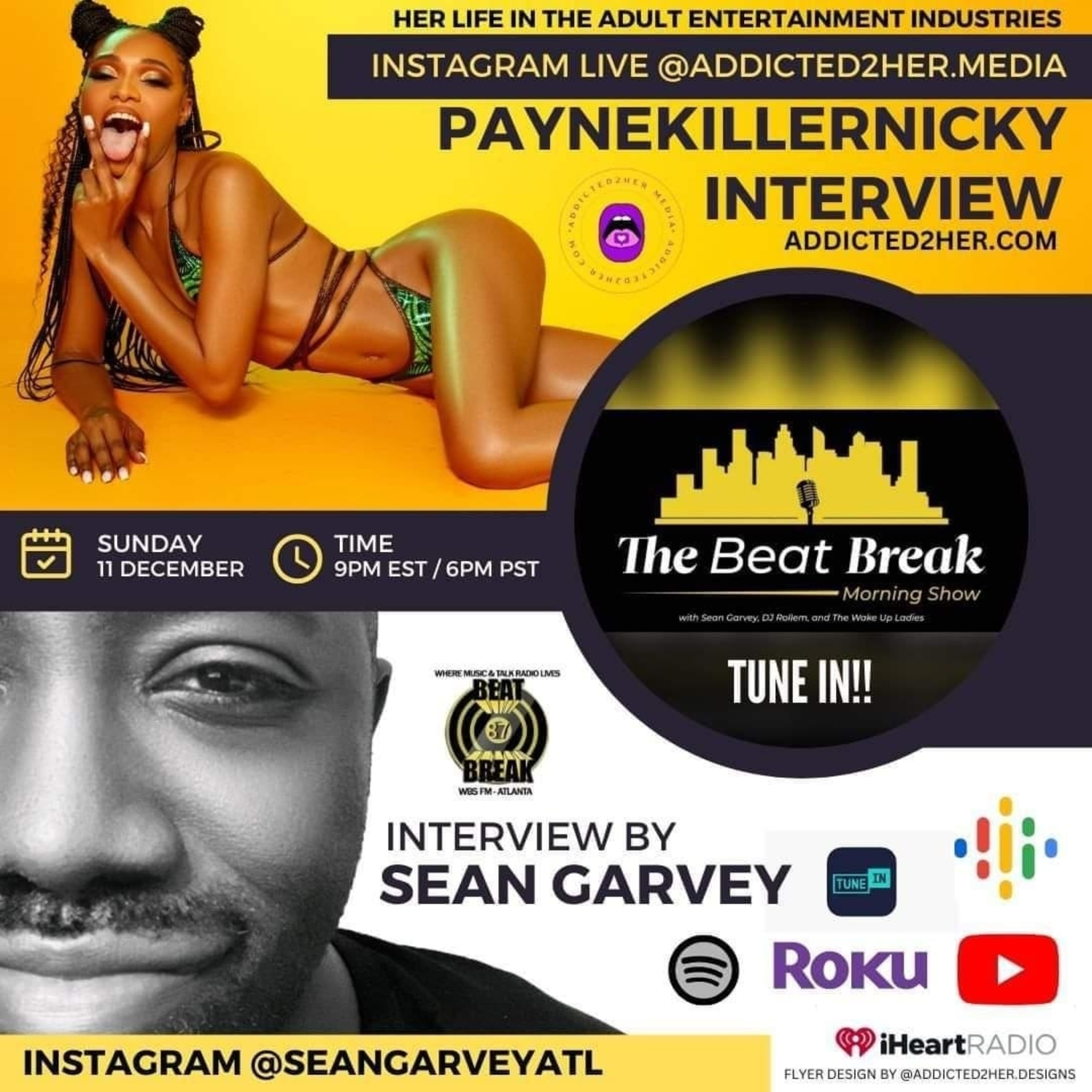 The Beat Break Break Morning Show feat. Nicky Payne a.k.a. PAYNEKILLERNICKY: Bonus Episode - Bring The Payne!  episode artwork