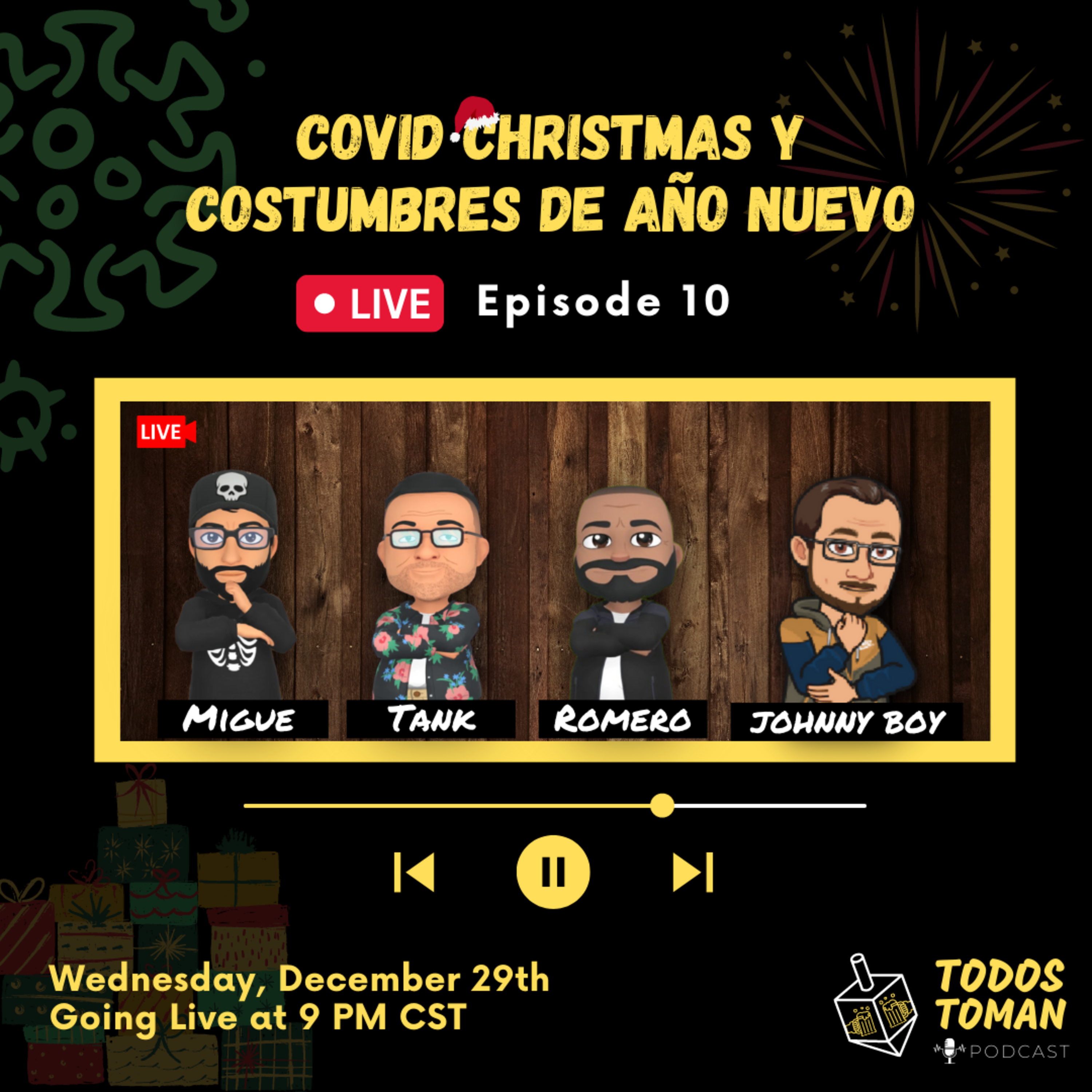 Episode 10 (LIVE) : Covid Christmas y Costumbres de Año Nuevo episode artwork
