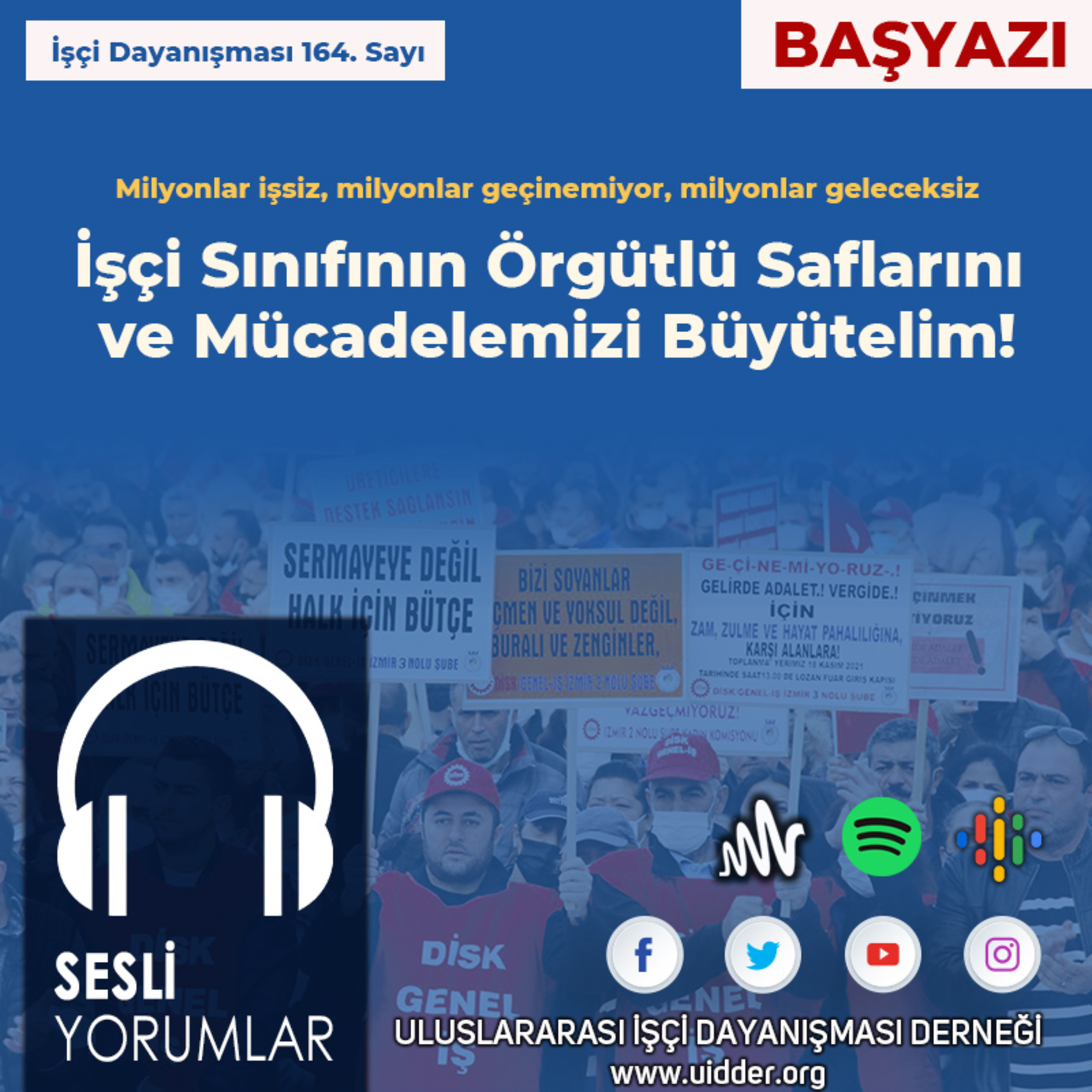 İşçi Sınıfının Örgütlü Saflarını ve Mücadelemizi Büyütelim! (BAŞYAZI) episode artwork