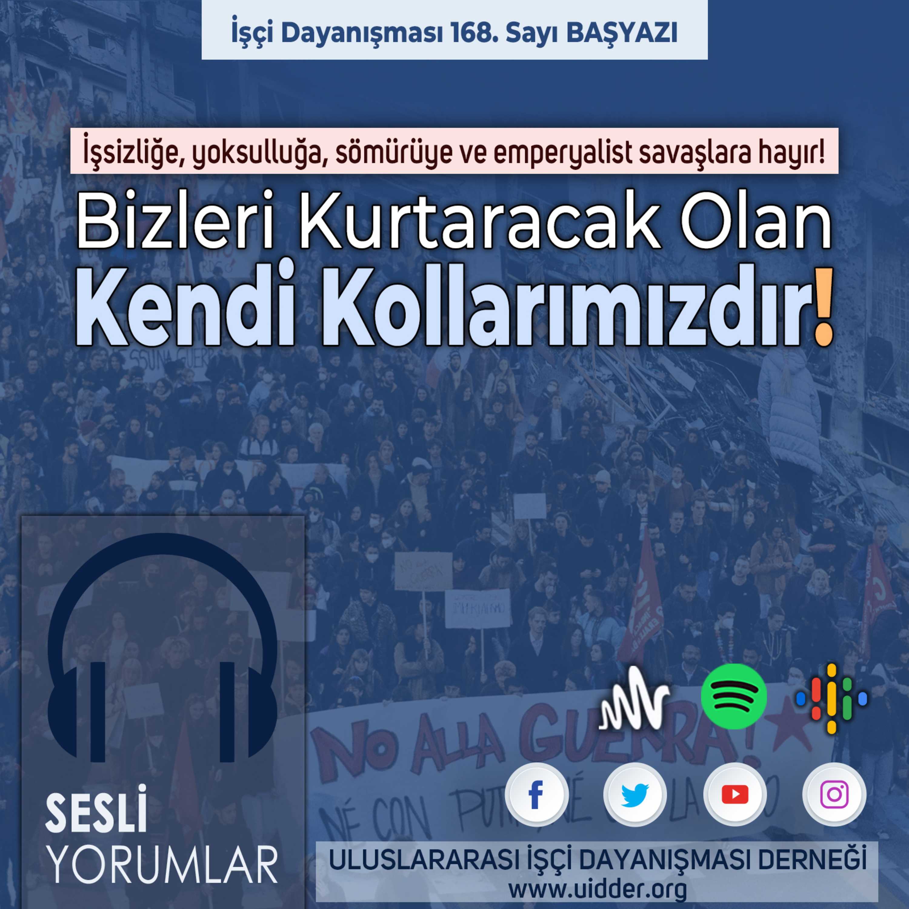 İşsizliğe, yoksulluğa, sömürüye ve emperyalist savaşlara hayır! Bizleri Kurtaracak Olan Kendi Kollarımızdır! episode artwork