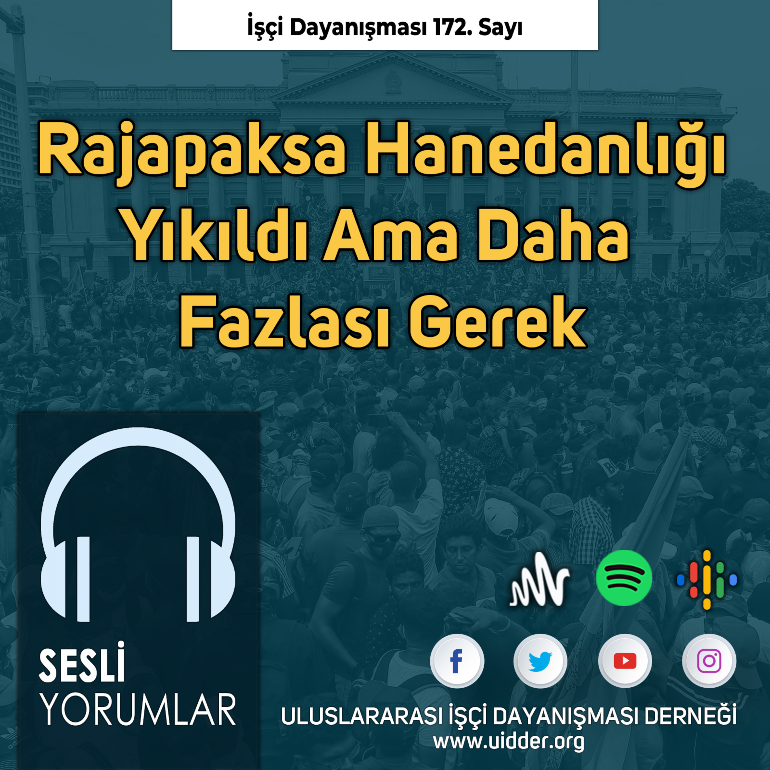 Rajapaksa Hanedanlığı Yıkıldı Ama Daha Fazlası Gerek! episode artwork