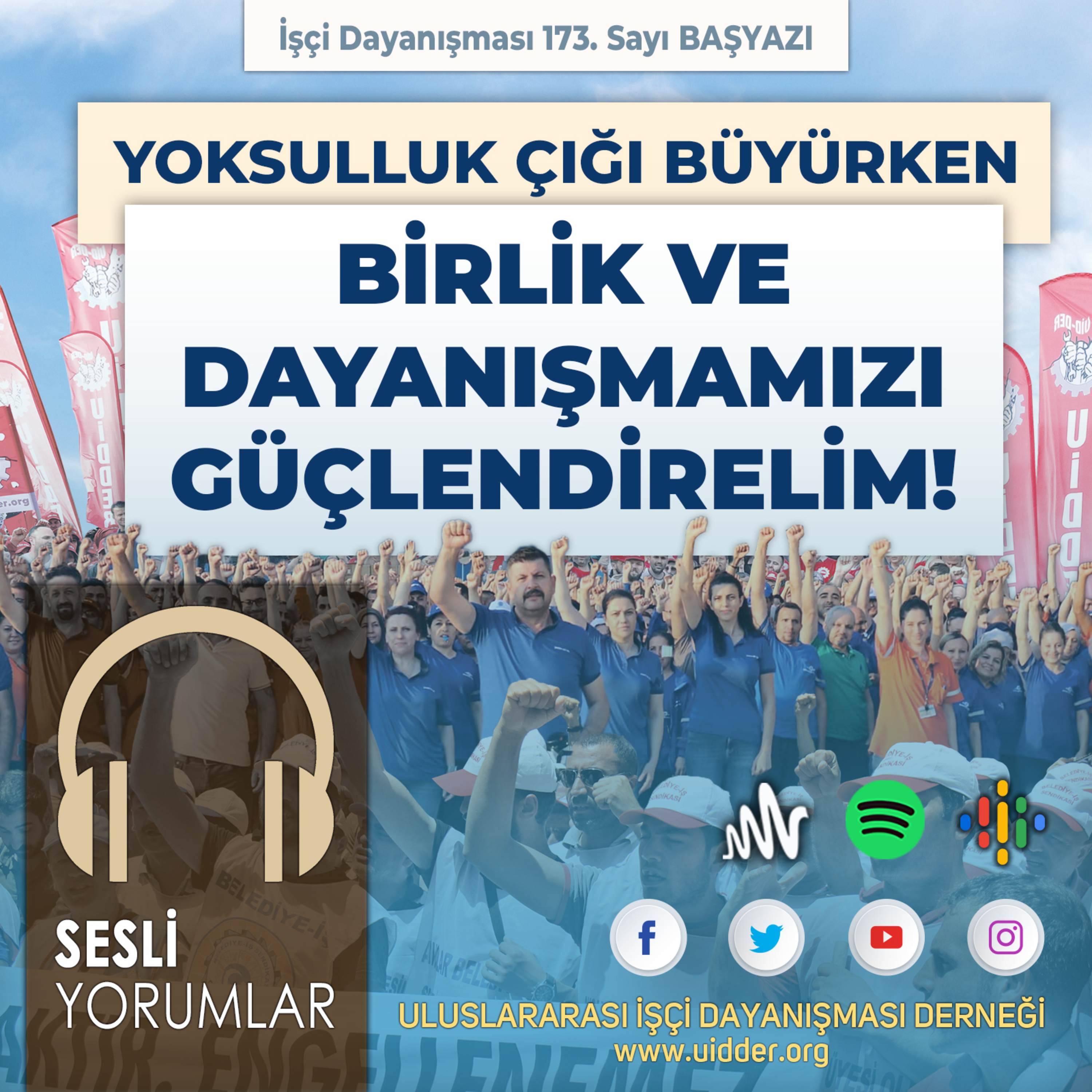 Yoksulluk Çığı Büyürken Birlik ve Dayanışmamızı Güçlendirelim! episode artwork