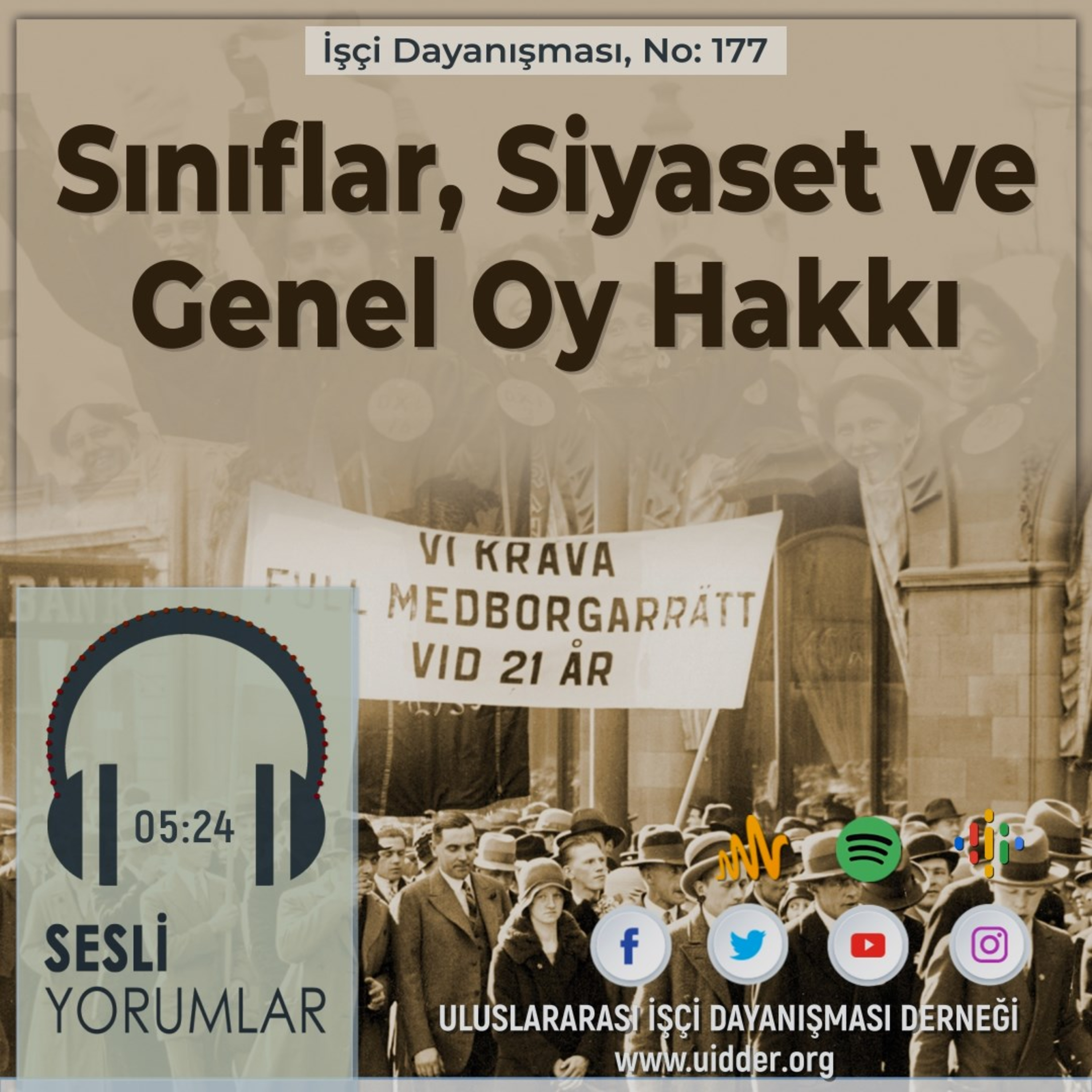 Sınıflar, Siyaset ve Genel Oy Hakkı episode artwork