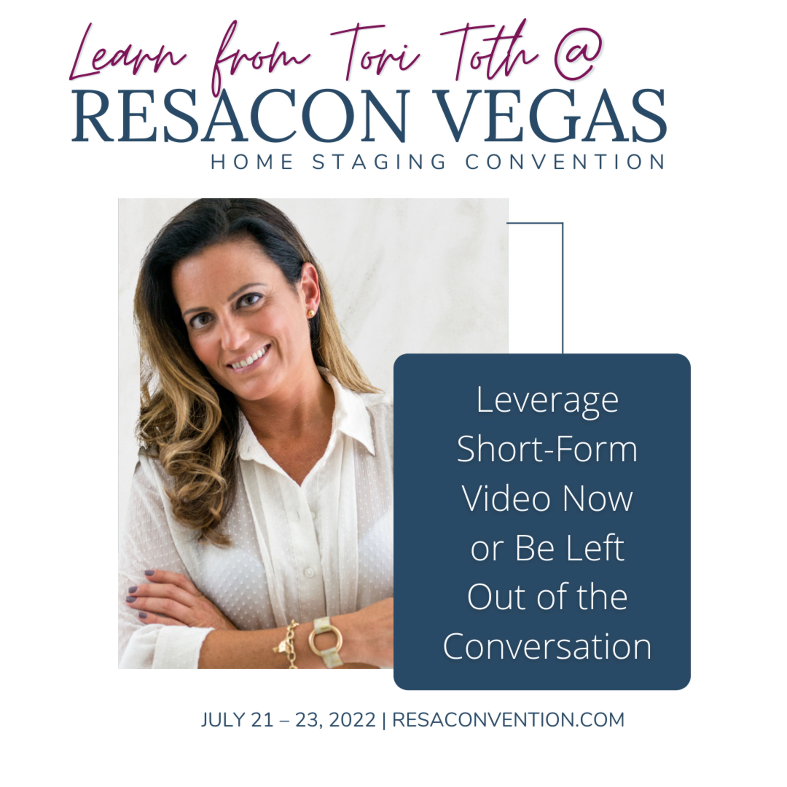 Are you leaveraging short-form video in your home staging business? Stager Talk with Shell Brodnax and guest Tori Toth, RESA National Board Member  episode artwork