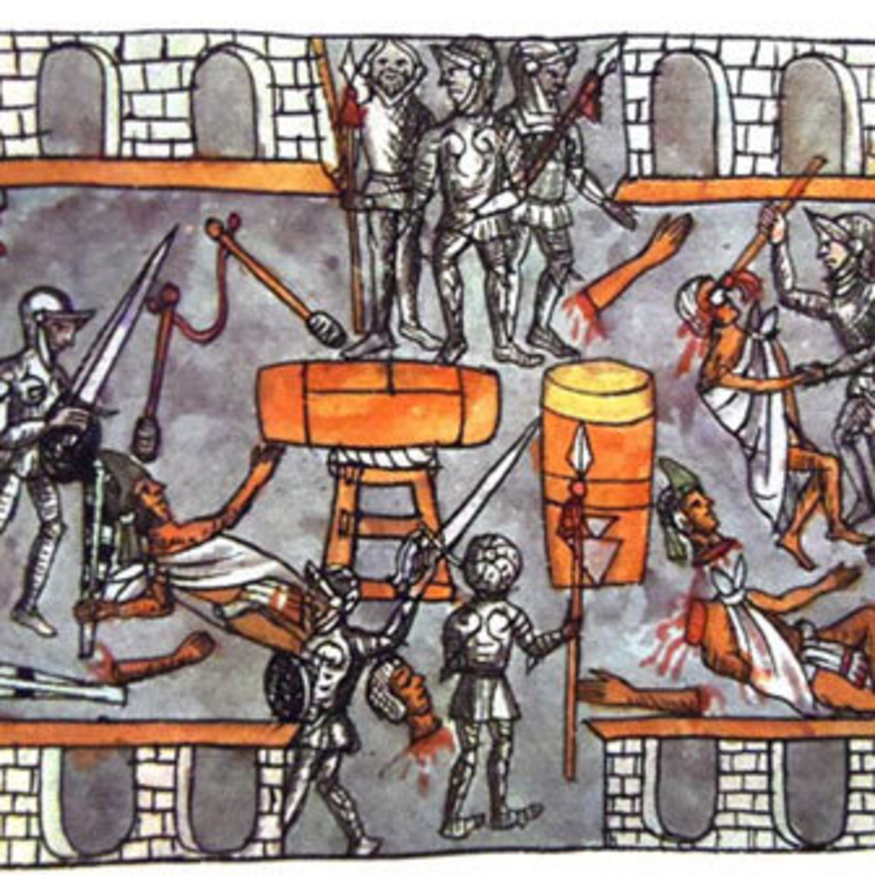 La fundación de la gran Tenochtitlán desde los tiempos.