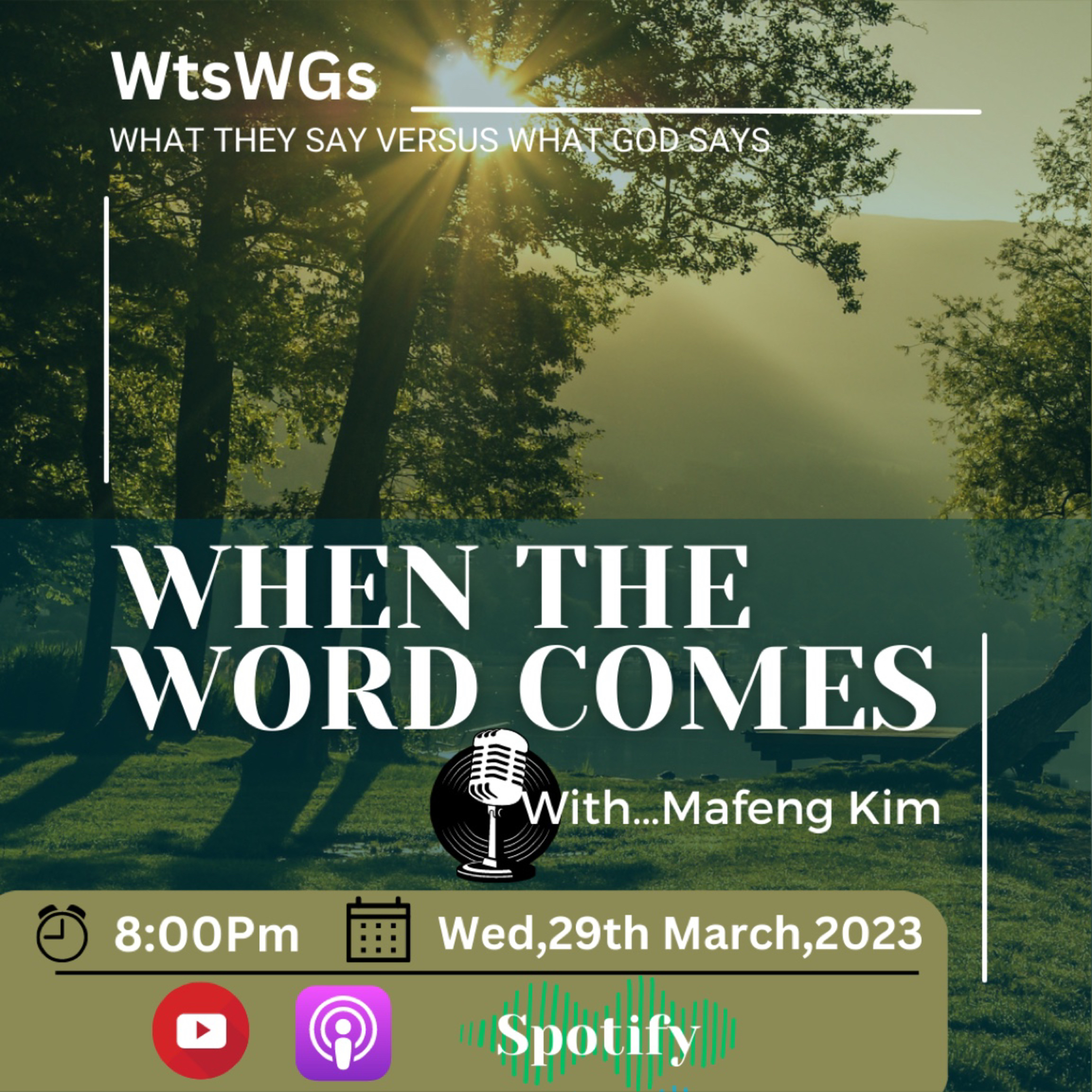 WtsWGs-What They Say Versus What God Says