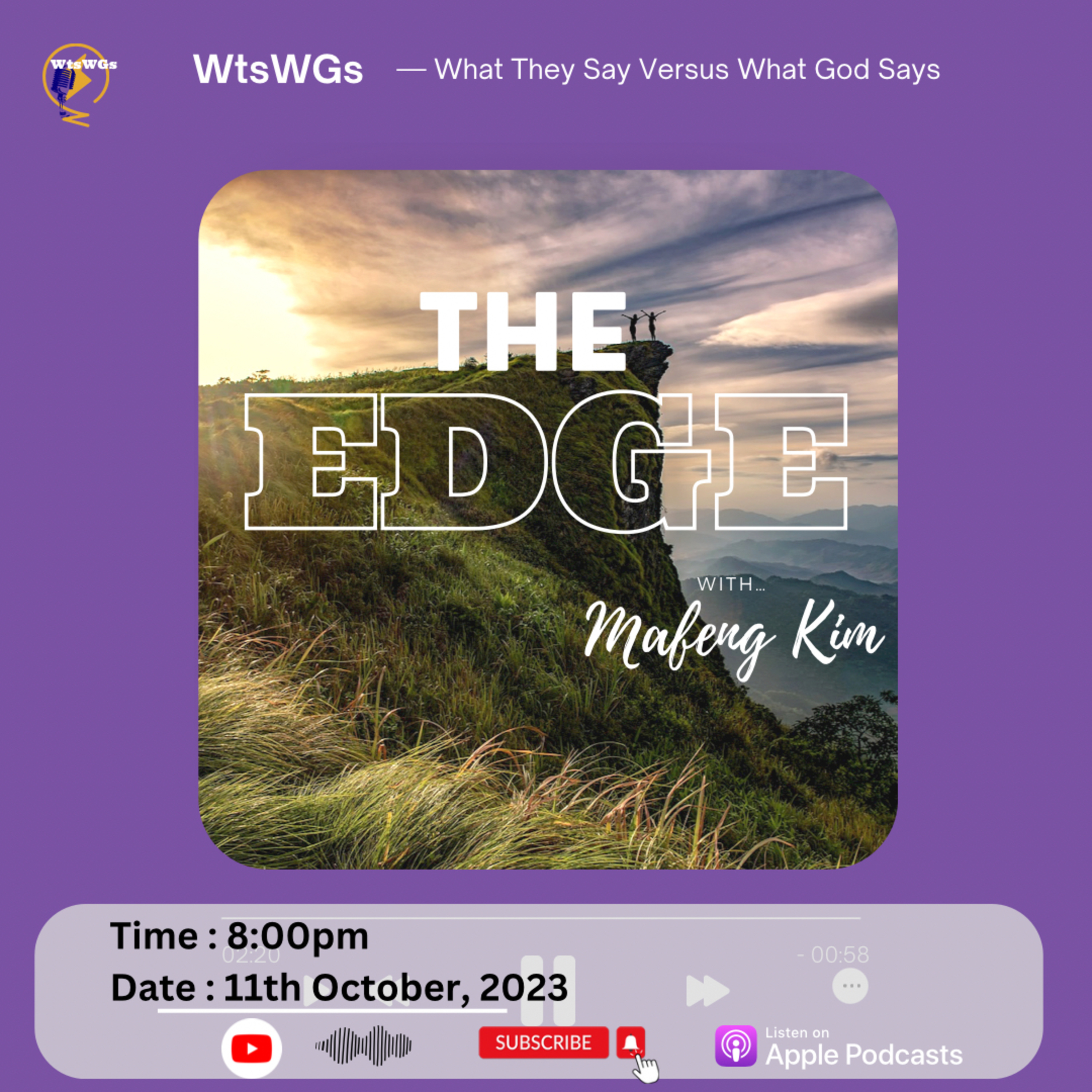 WtsWGs-What They Say Versus What God Says