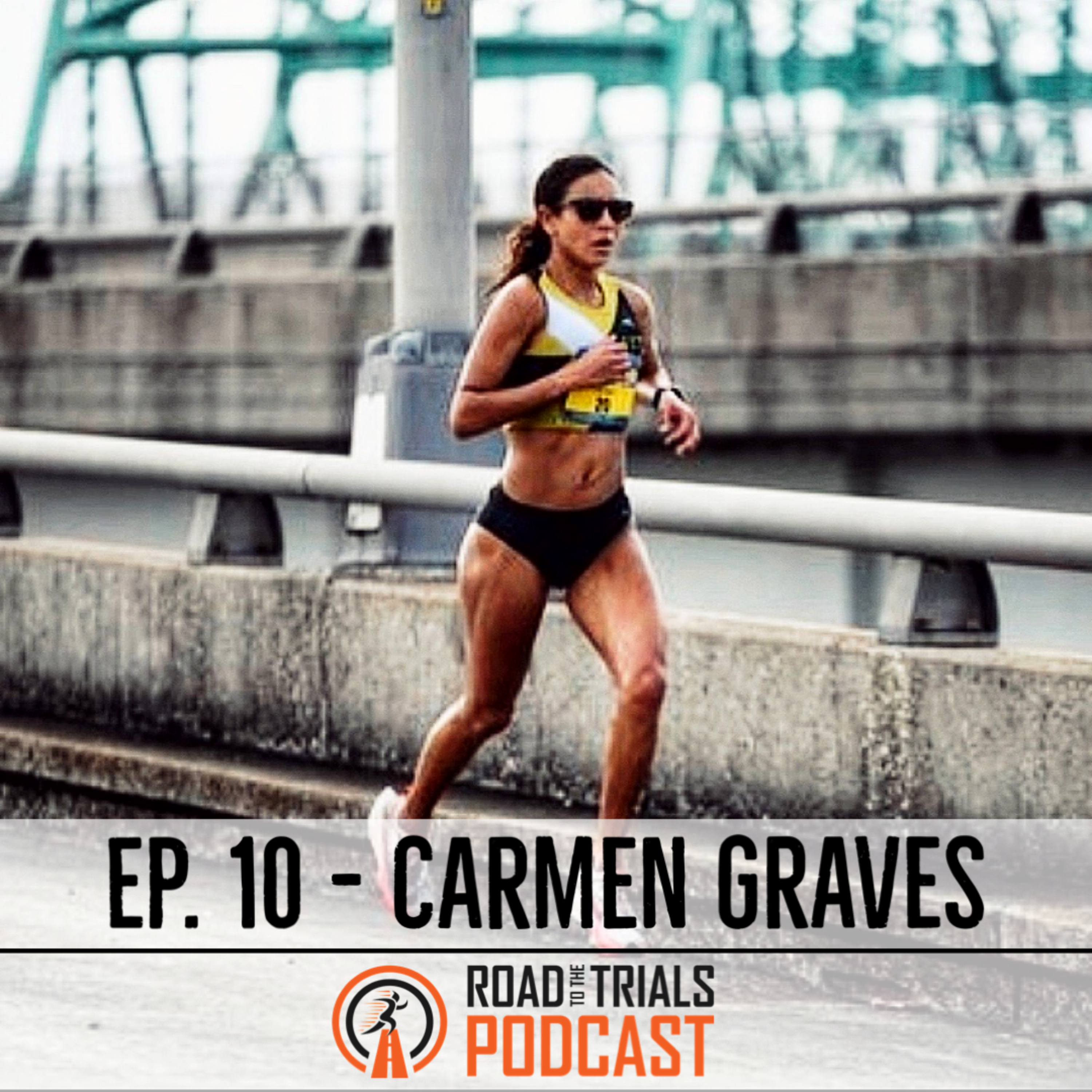 Ep. 10 - Carmen Graves: Top 10 at USATF 15k Champs and African-American Distance Running Representation