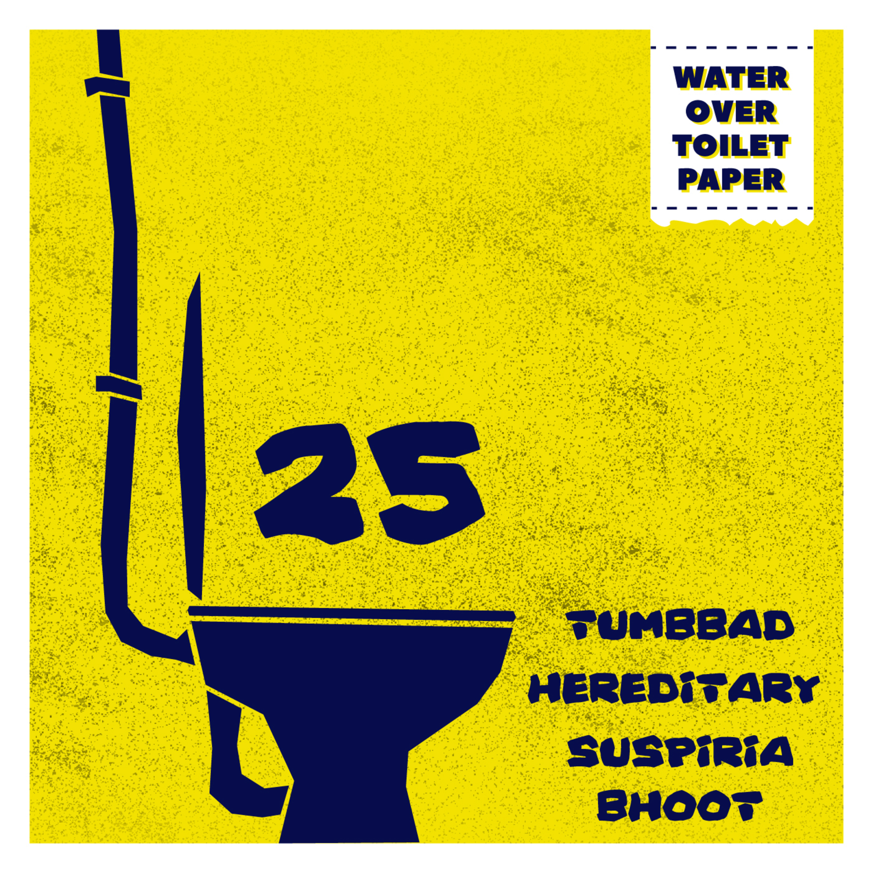 Water Over Toilet Paper
