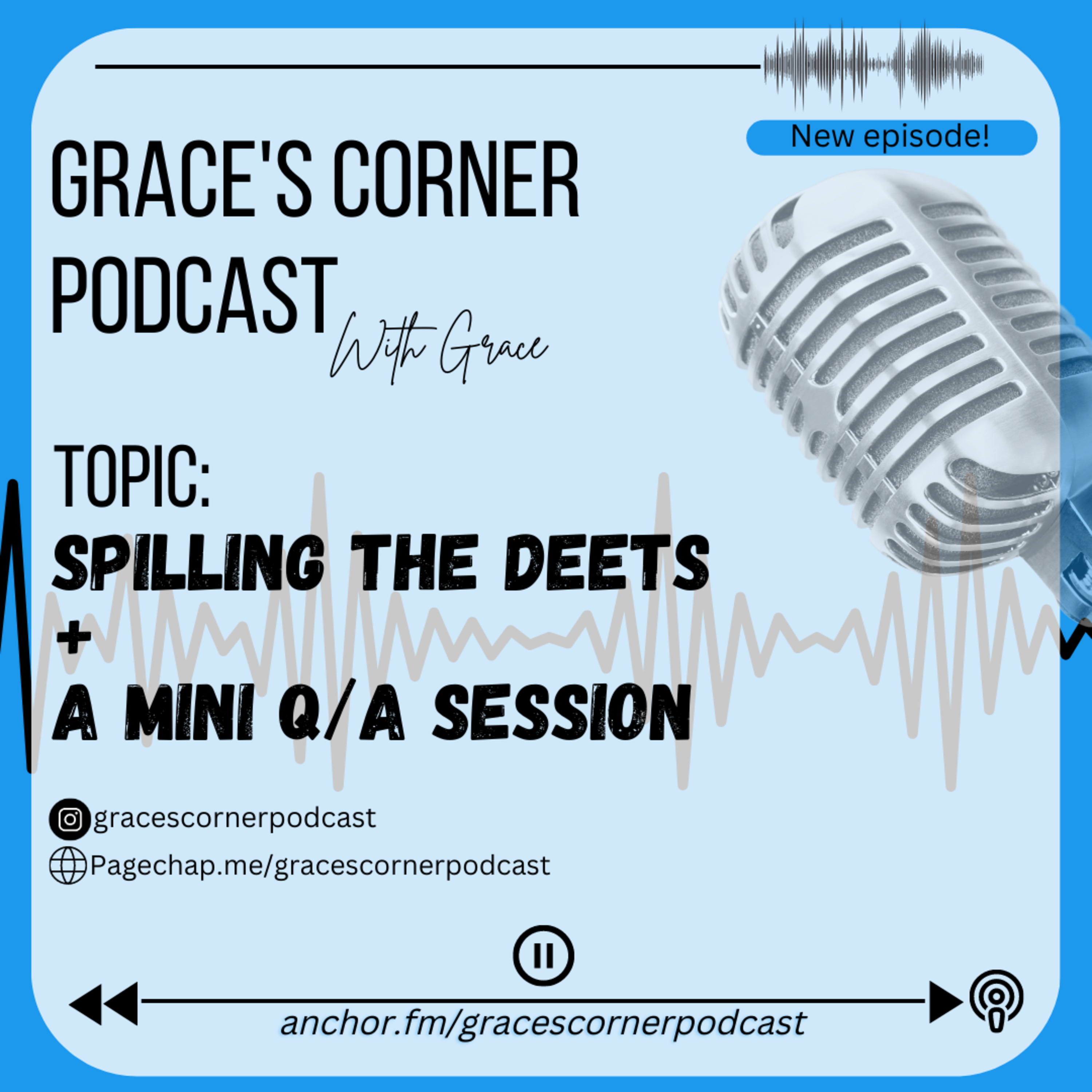 Grace\'s Corner Podcast✨