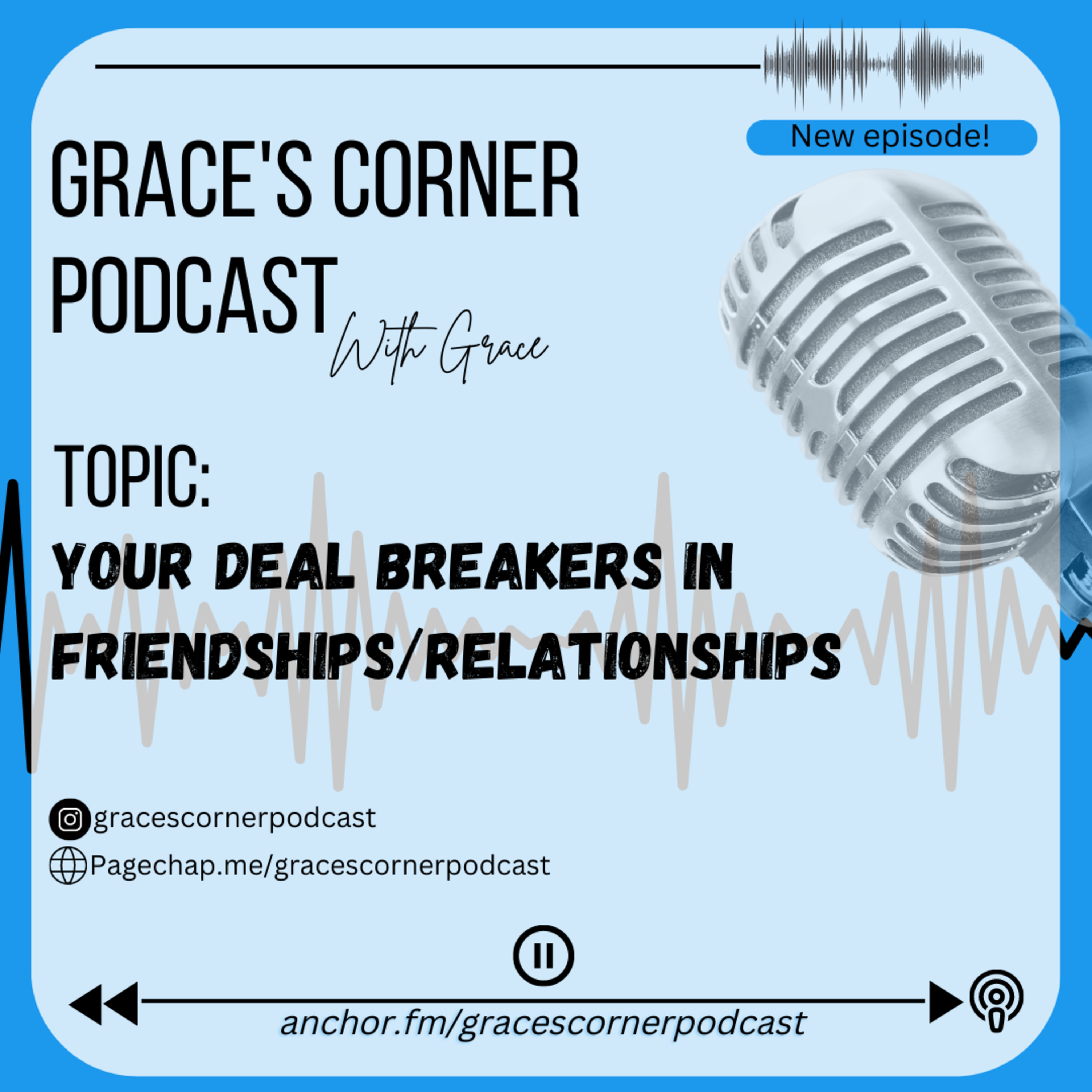 Grace\'s Corner Podcast✨