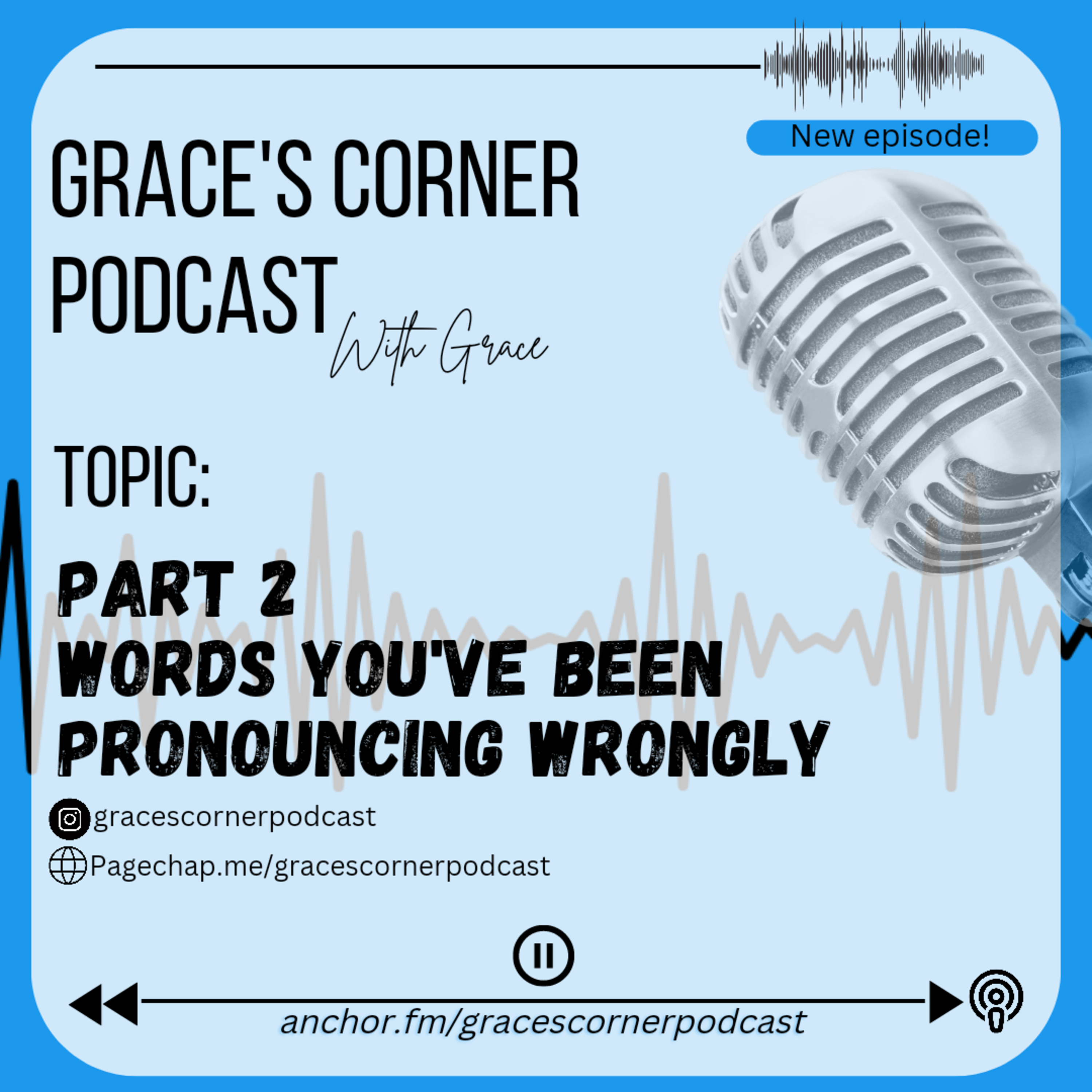 Grace\'s Corner Podcast✨