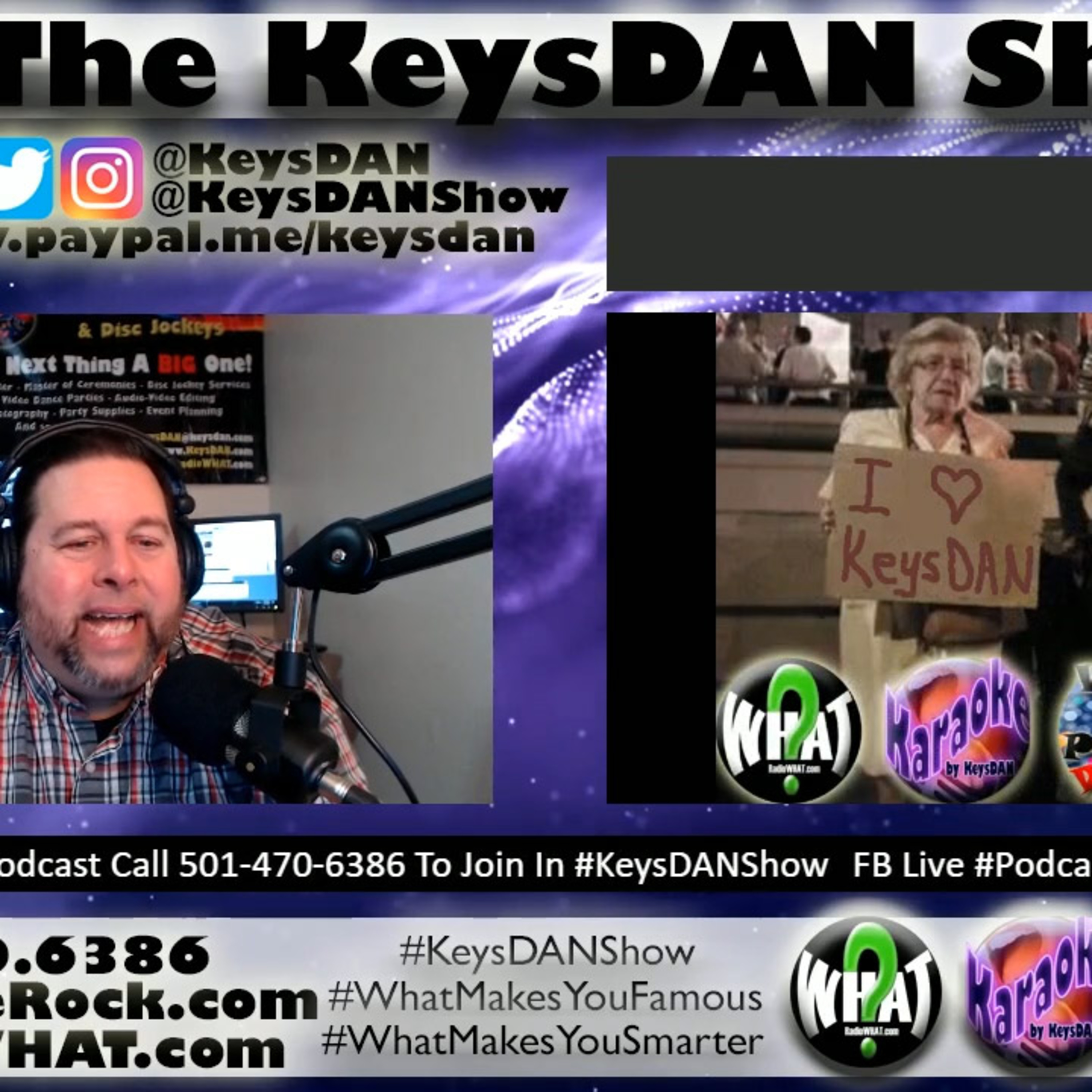 KeysDAN Show #PODCAST #KeysDANShow #WhatMakesYouFamous #WhatMakesYouSmarter @KeysDAN