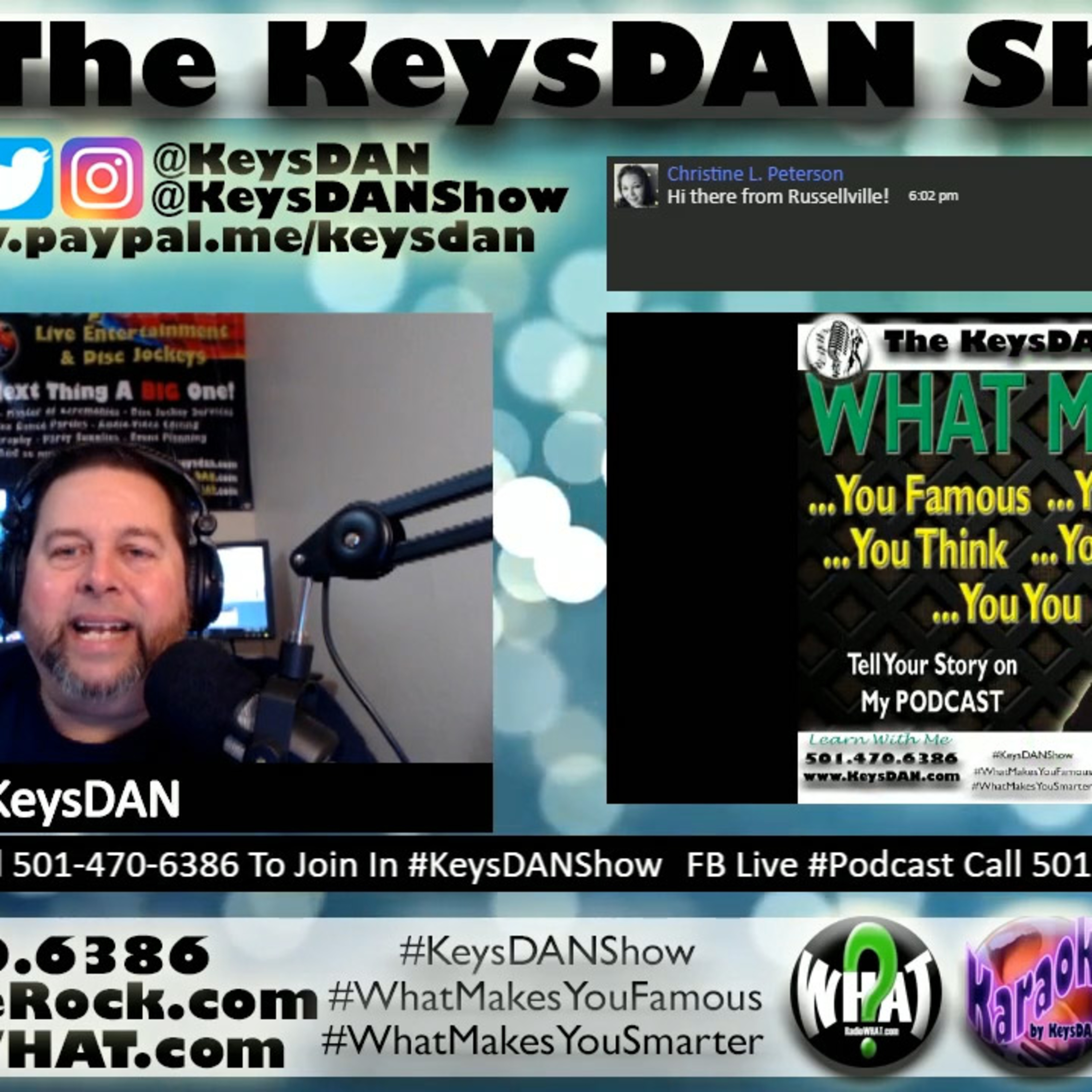 KeysDAN Show #PODCAST #KeysDANShow #WhatMakesYouFamous #WhatMakesYouSmarter @KeysDAN