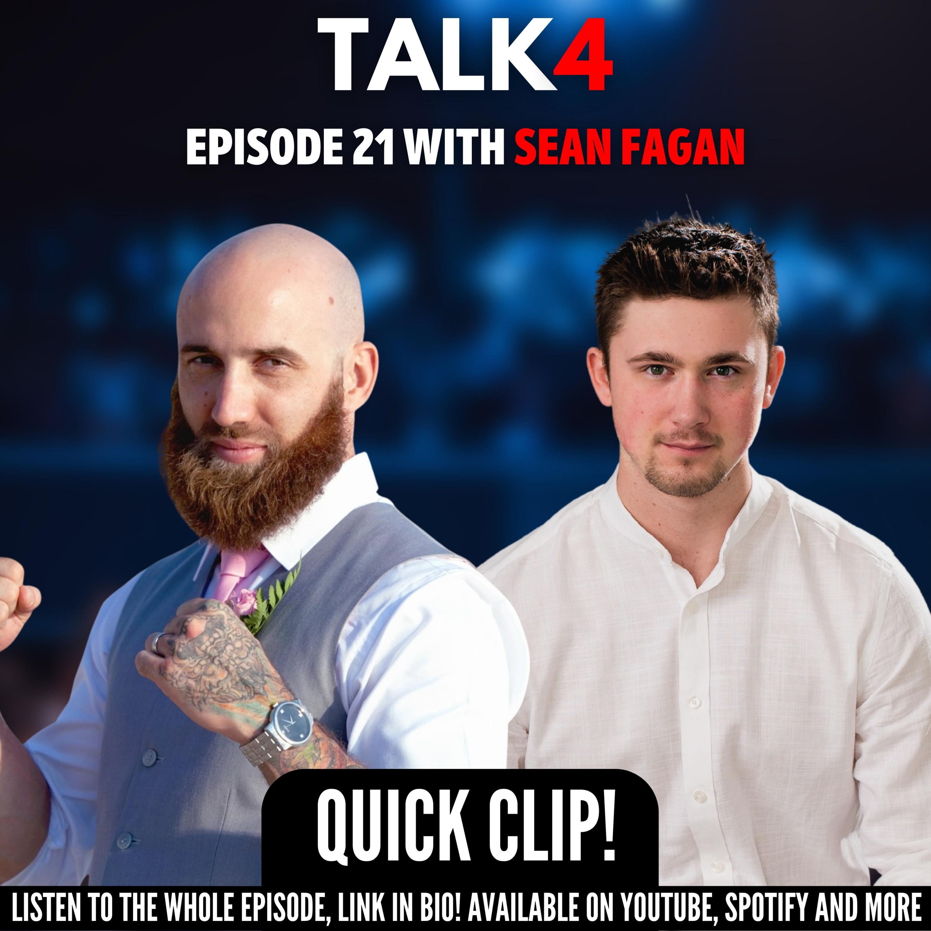 Why Long Term CONSISTENCY is the KEY to Social Media Growth! Talk4 Episode 21 with Sean Fagan Clip