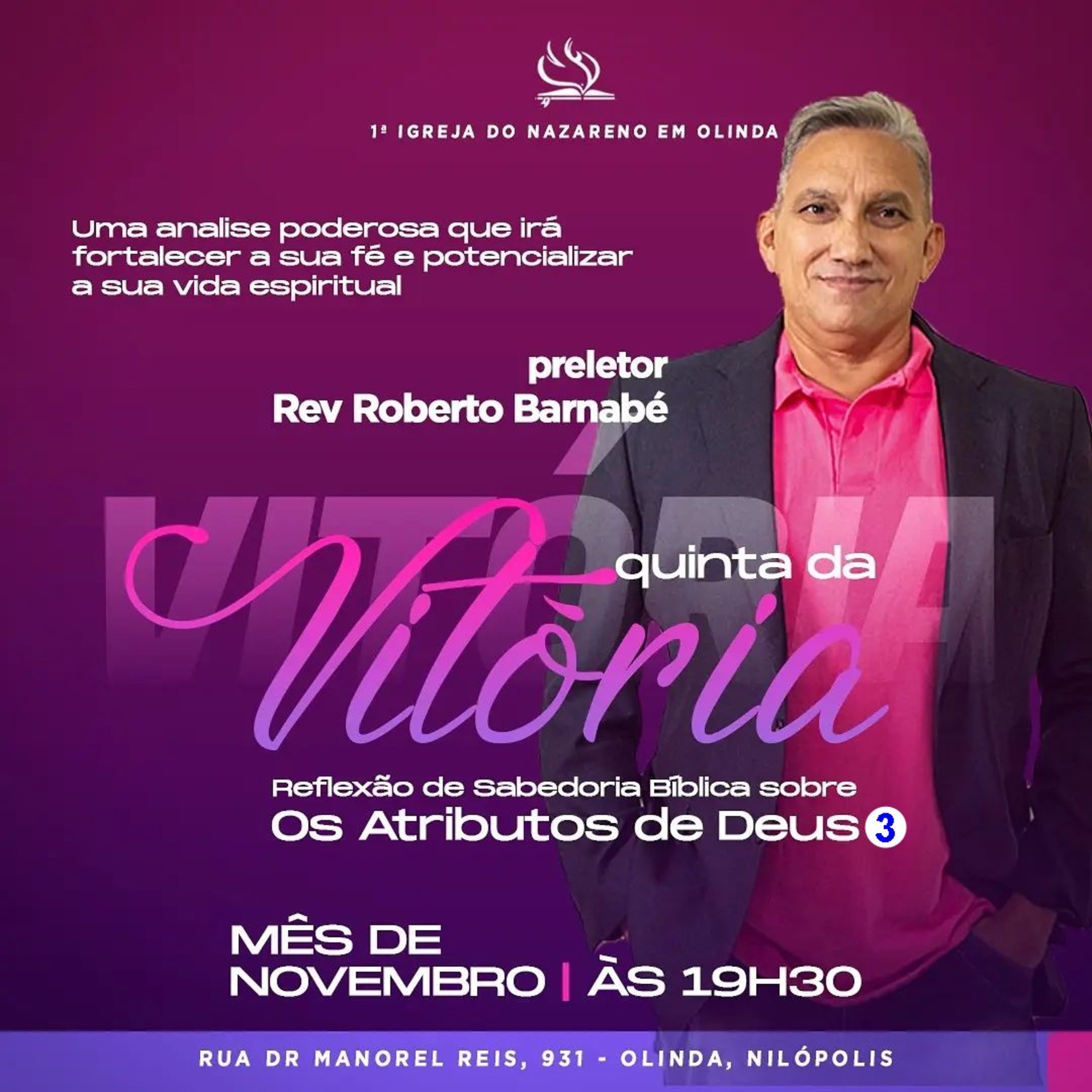 Os Atributos de Deus 3 - Rev Roberto Barnabé episode artwork