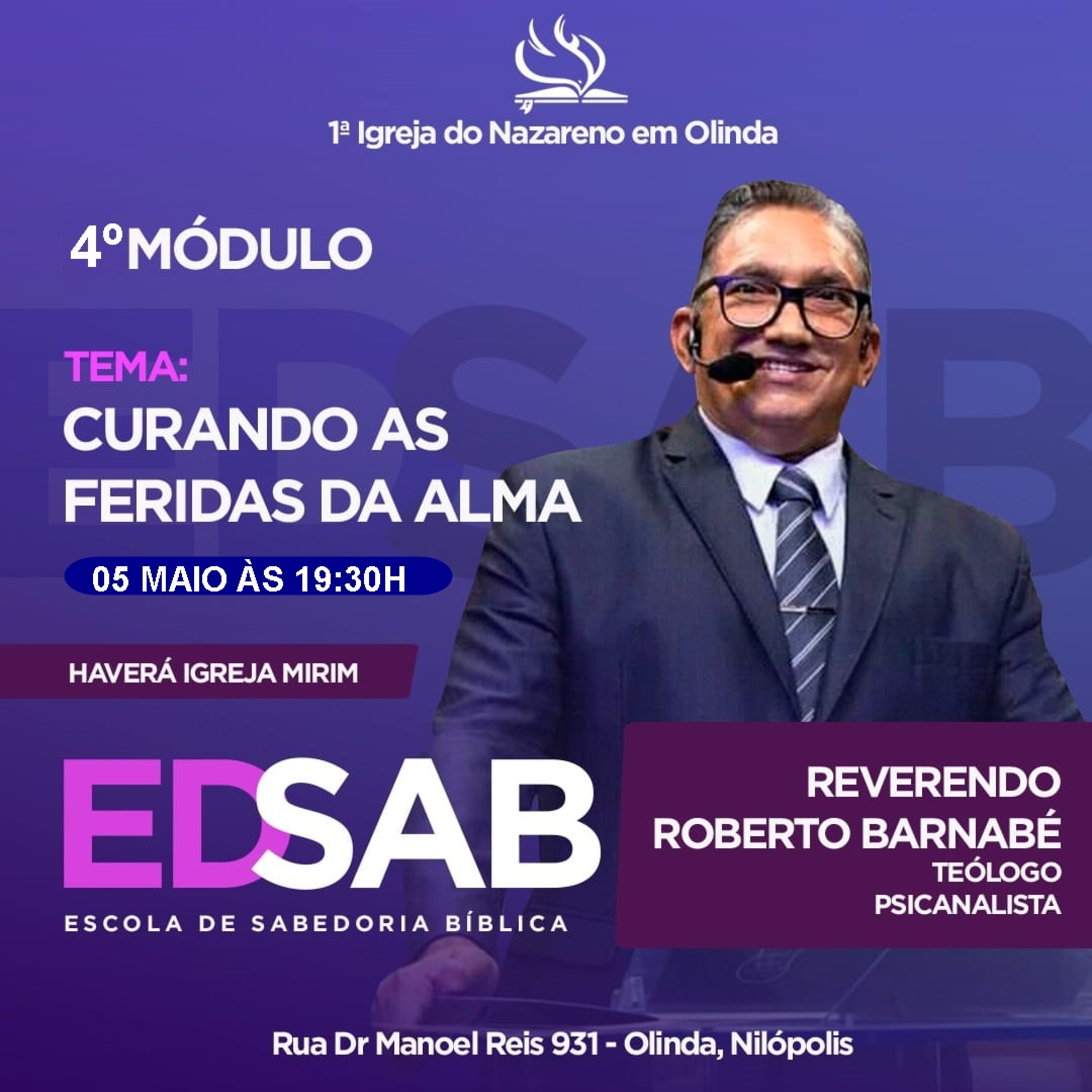 Curando as Feridas da Alma 4 - Rev Roberto Barnabé episode artwork