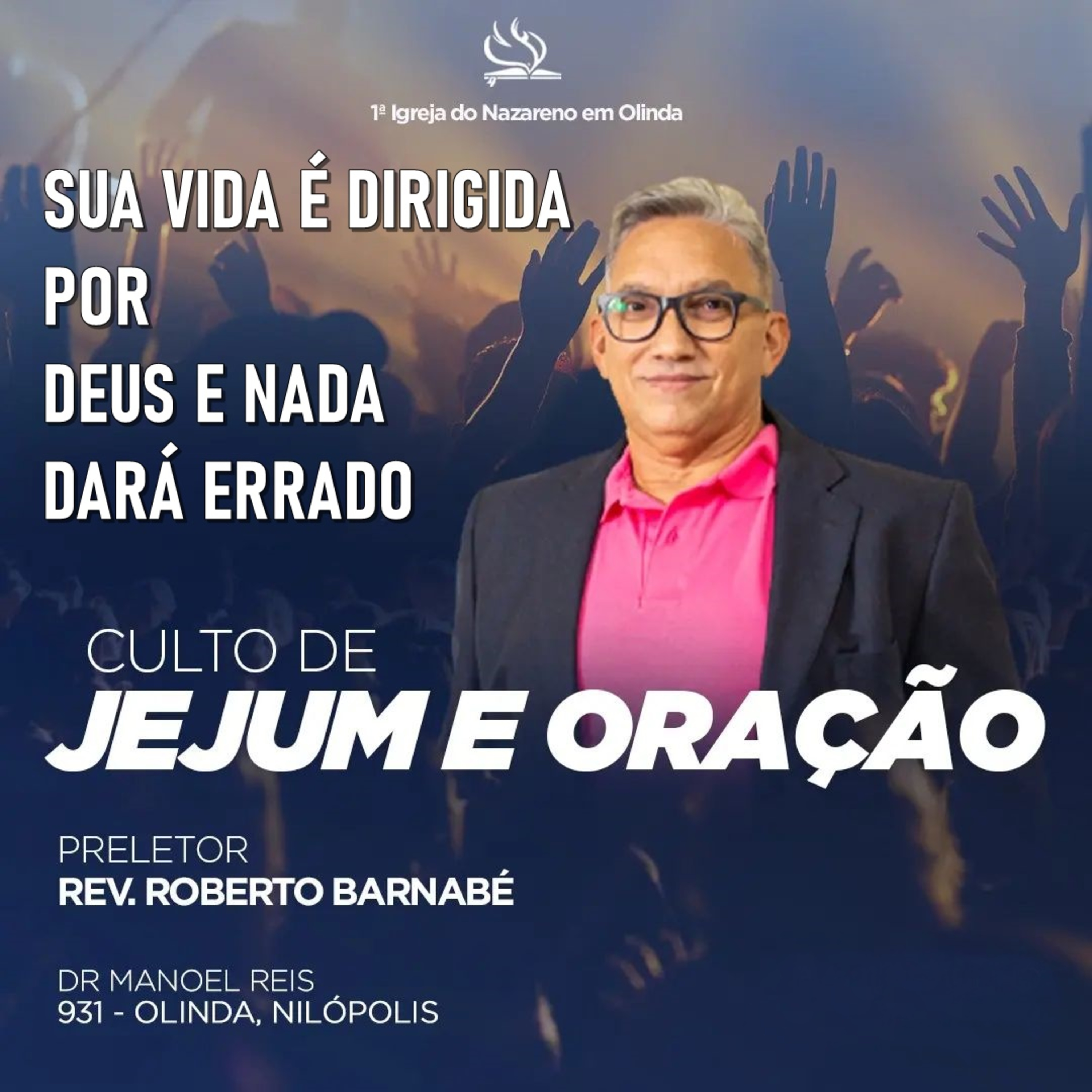 Sua vida é dirigida por Deus e nada dará errado - Rev Roberto Barnabé episode artwork