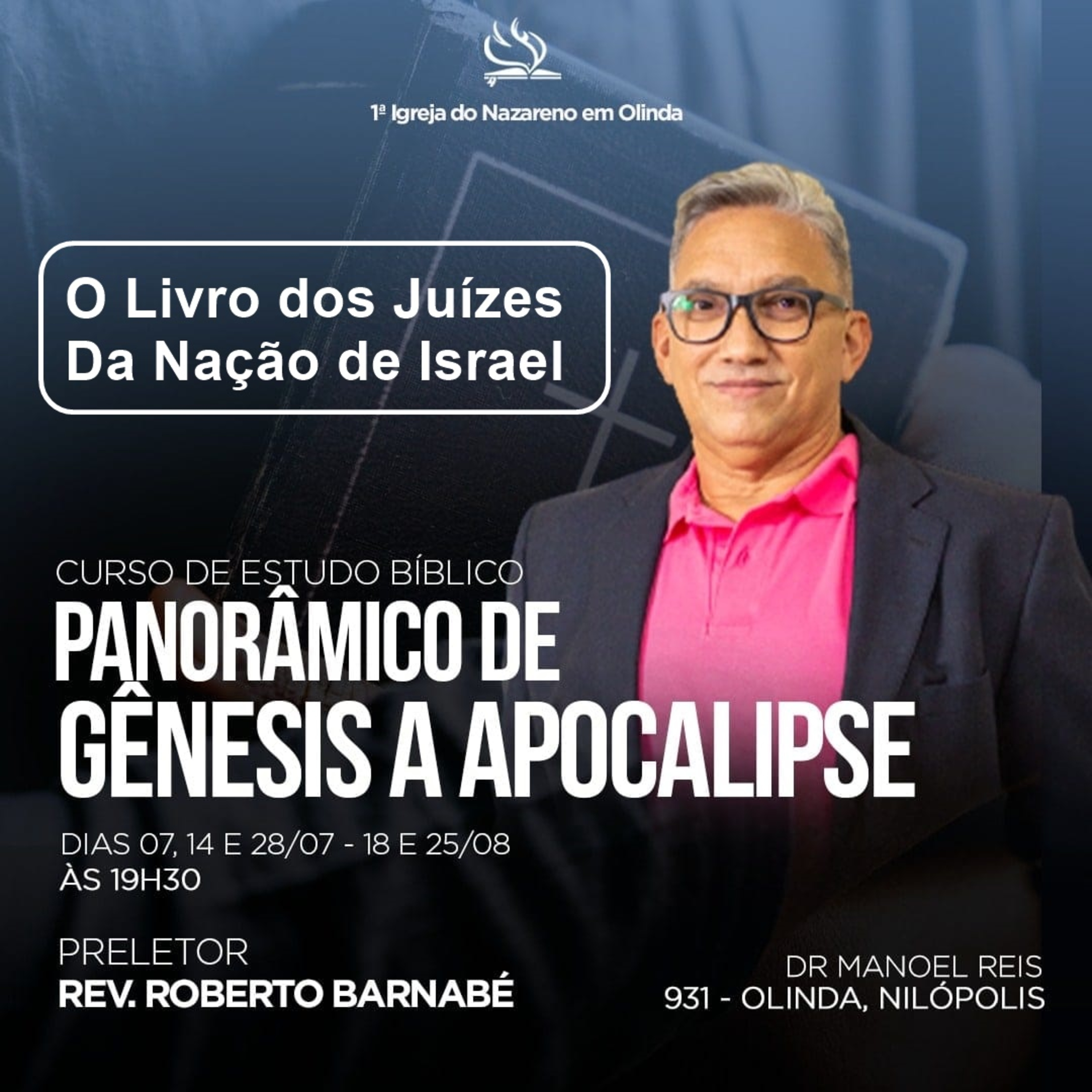 Curso Panorâmico - O livro dos juízes da nação de Israel episode artwork