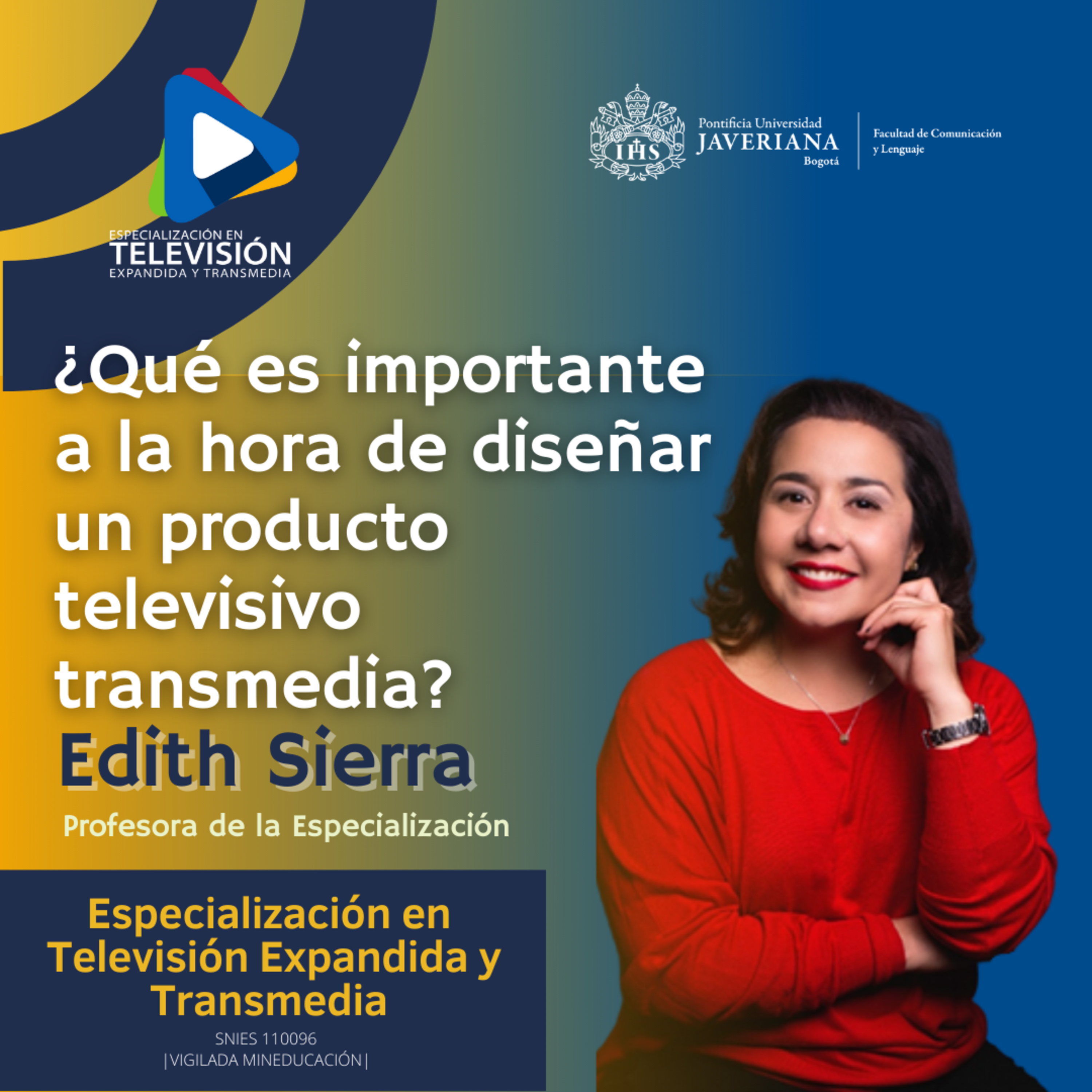 Especialización en Televisión Expandida y Transmedia