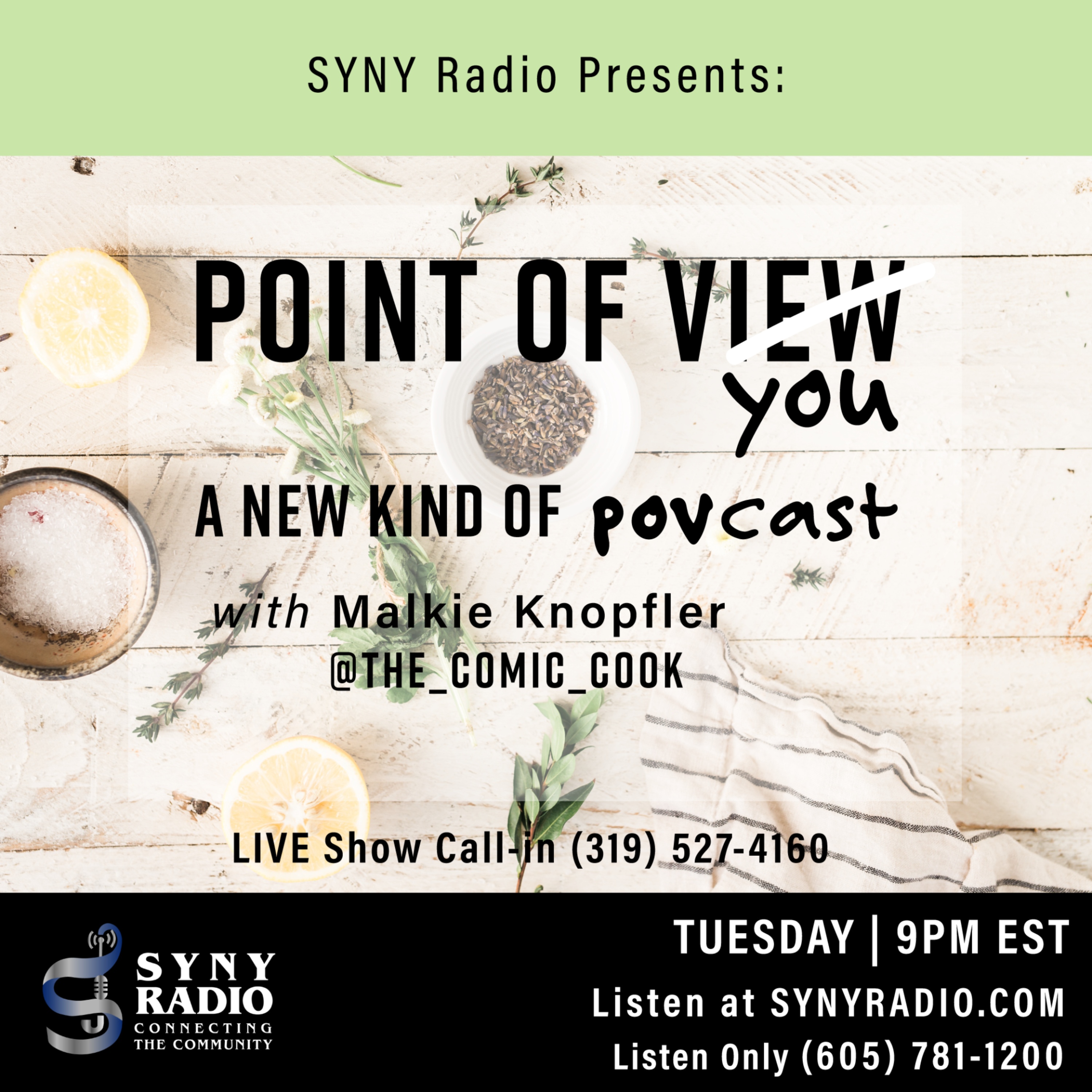Malkie Knofler - Point of Vyou- A new kind of POVcast - 7/16/19 episode artwork