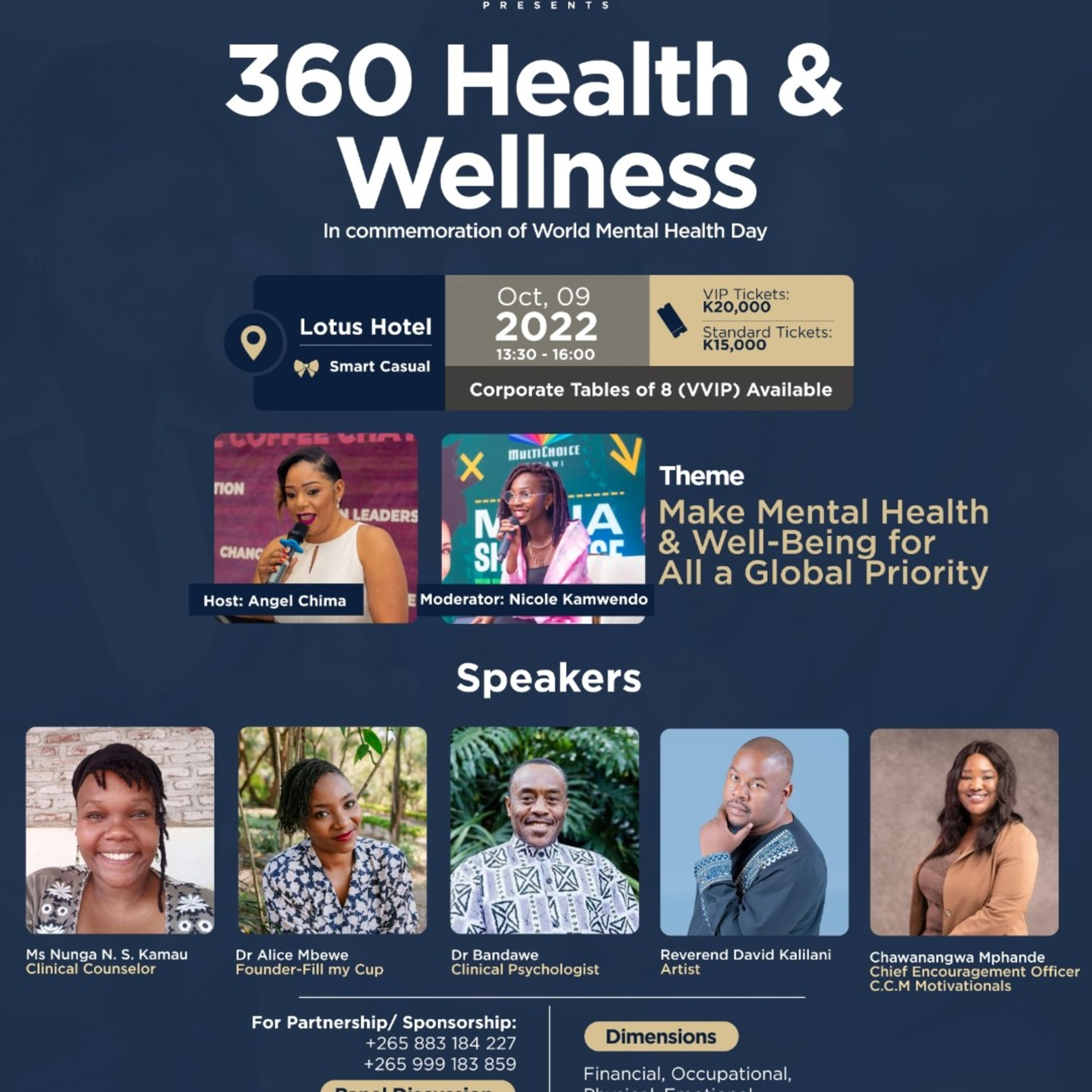 Breaking down 360 Health and Wellness - A Community Awareness Event - with the Art of Wellness