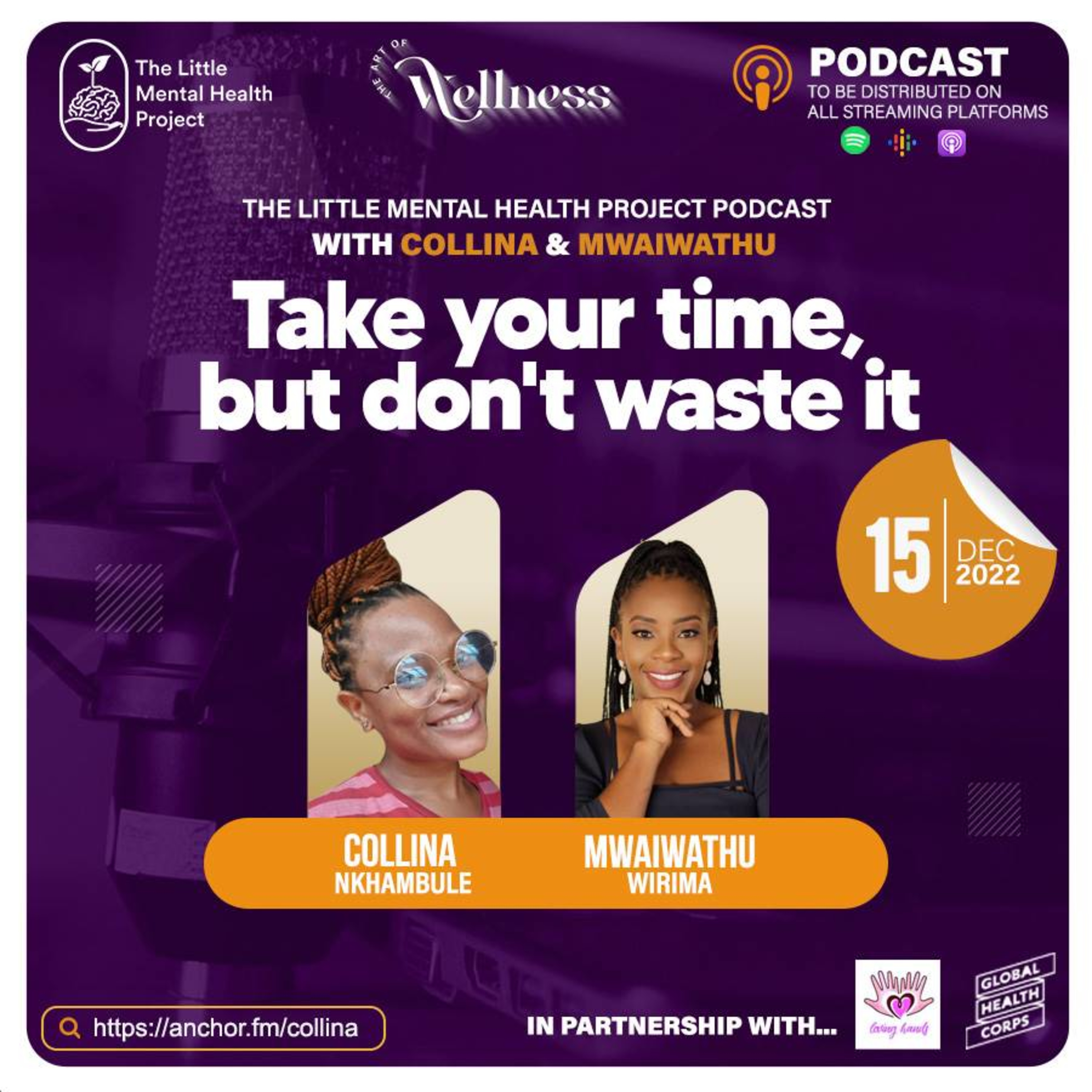 Take your time but don't waste it!