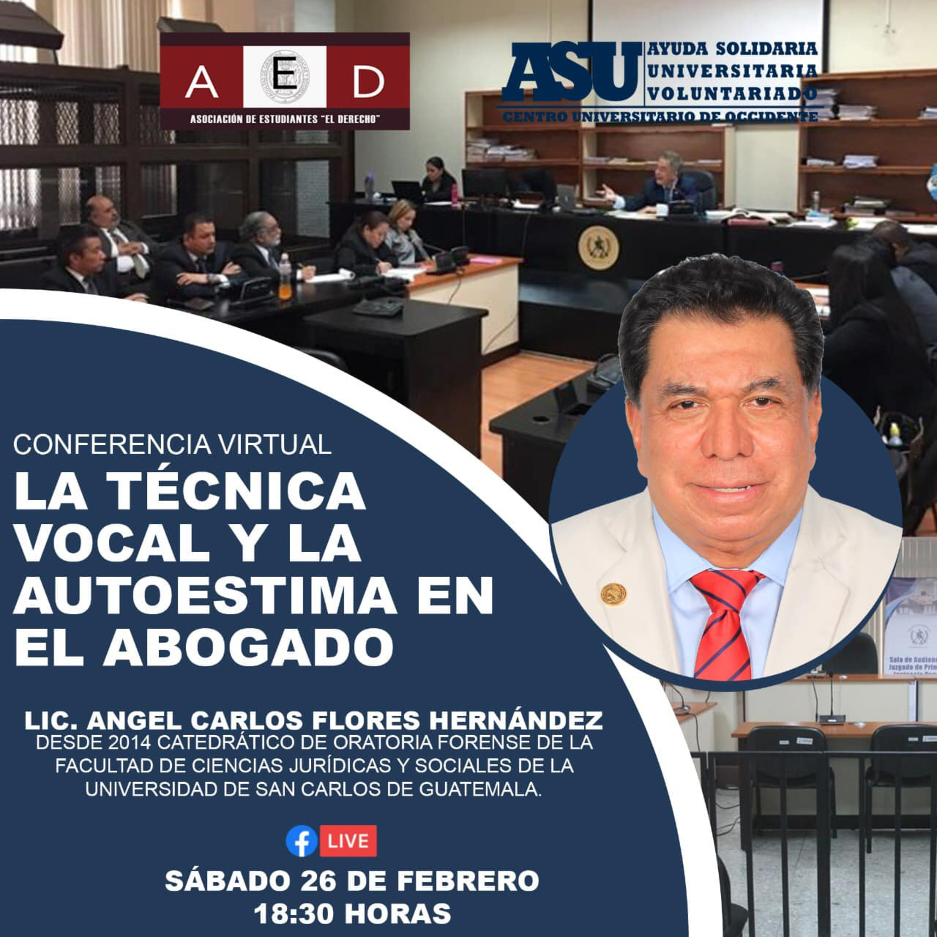 VOLUNTARIADO ASU CUNOC #CONFERENCIAS |