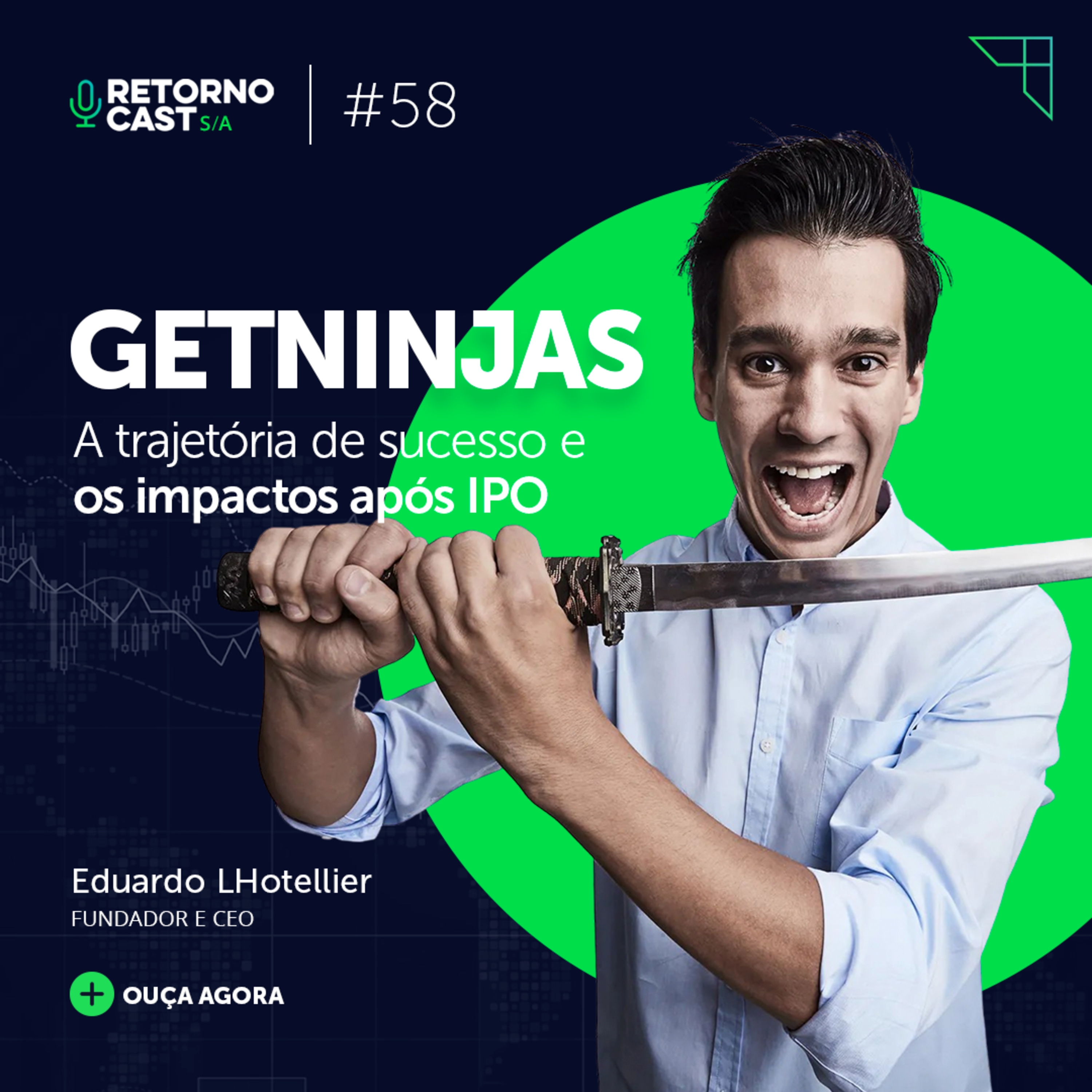 #58 GETNINJAS: a trajetória de SUCESSO e os IMPACTOS após IPO - RetornoCast S/A