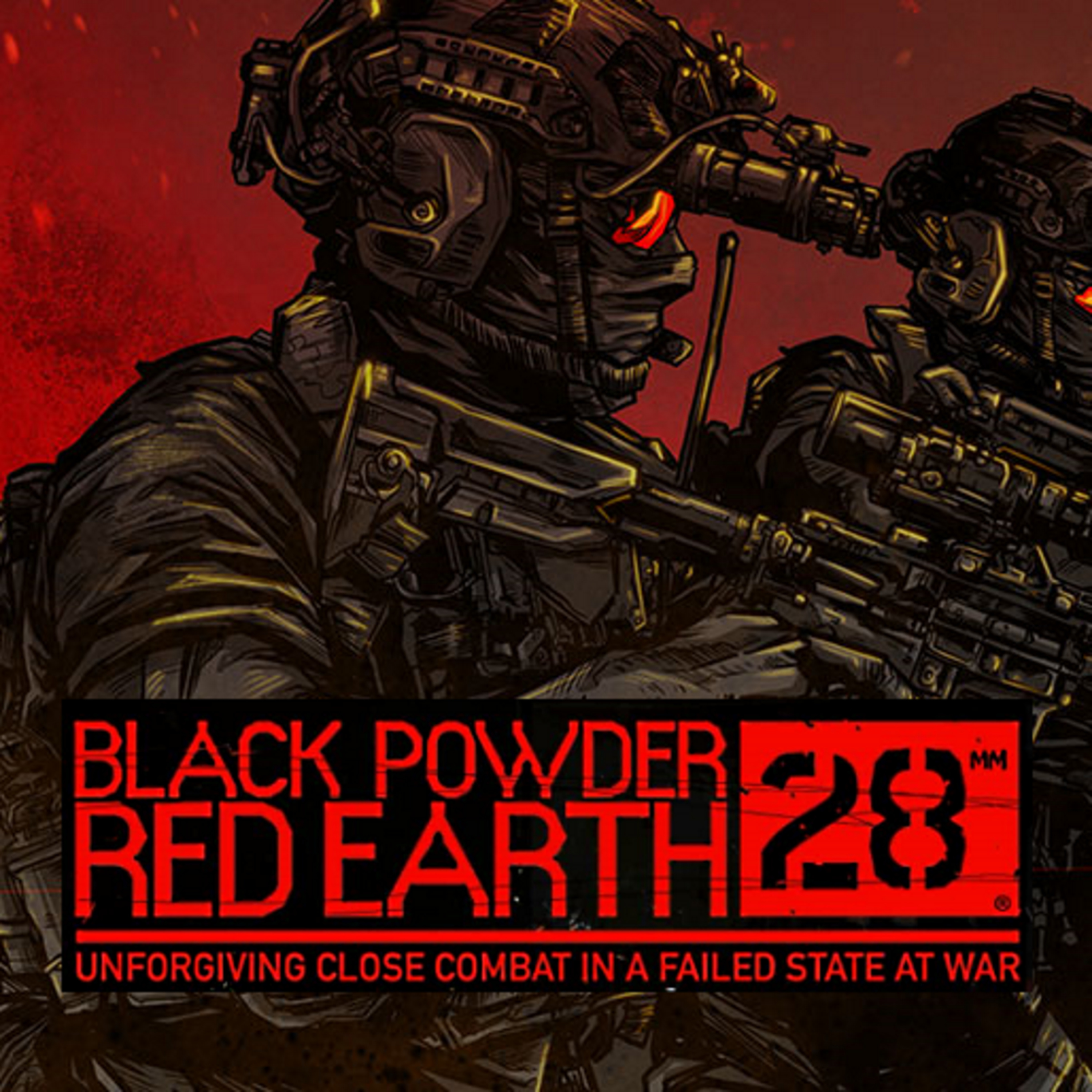 9 - Black Powder Red Earth 28MM