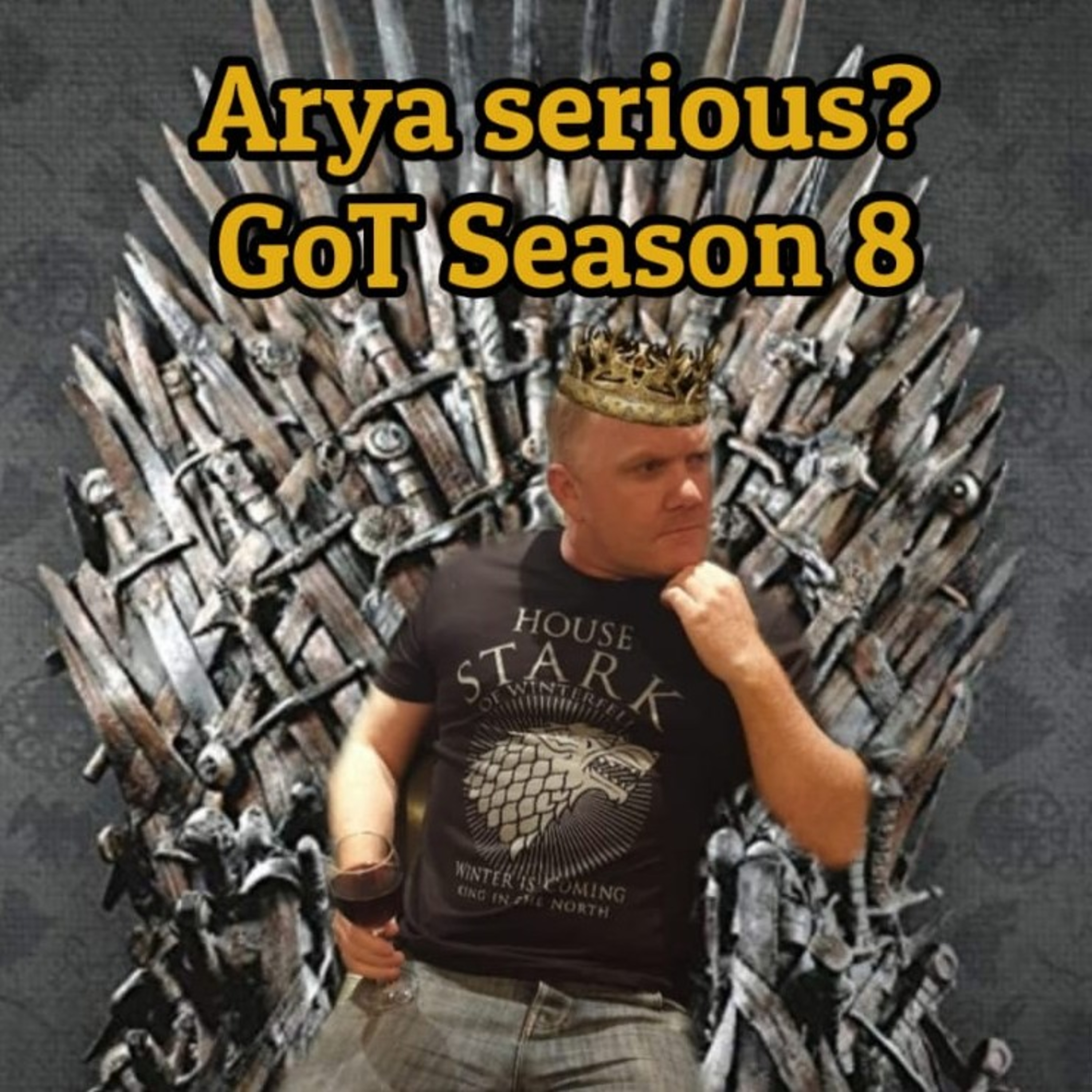 Arya Serious Game Of Thrones Season 8