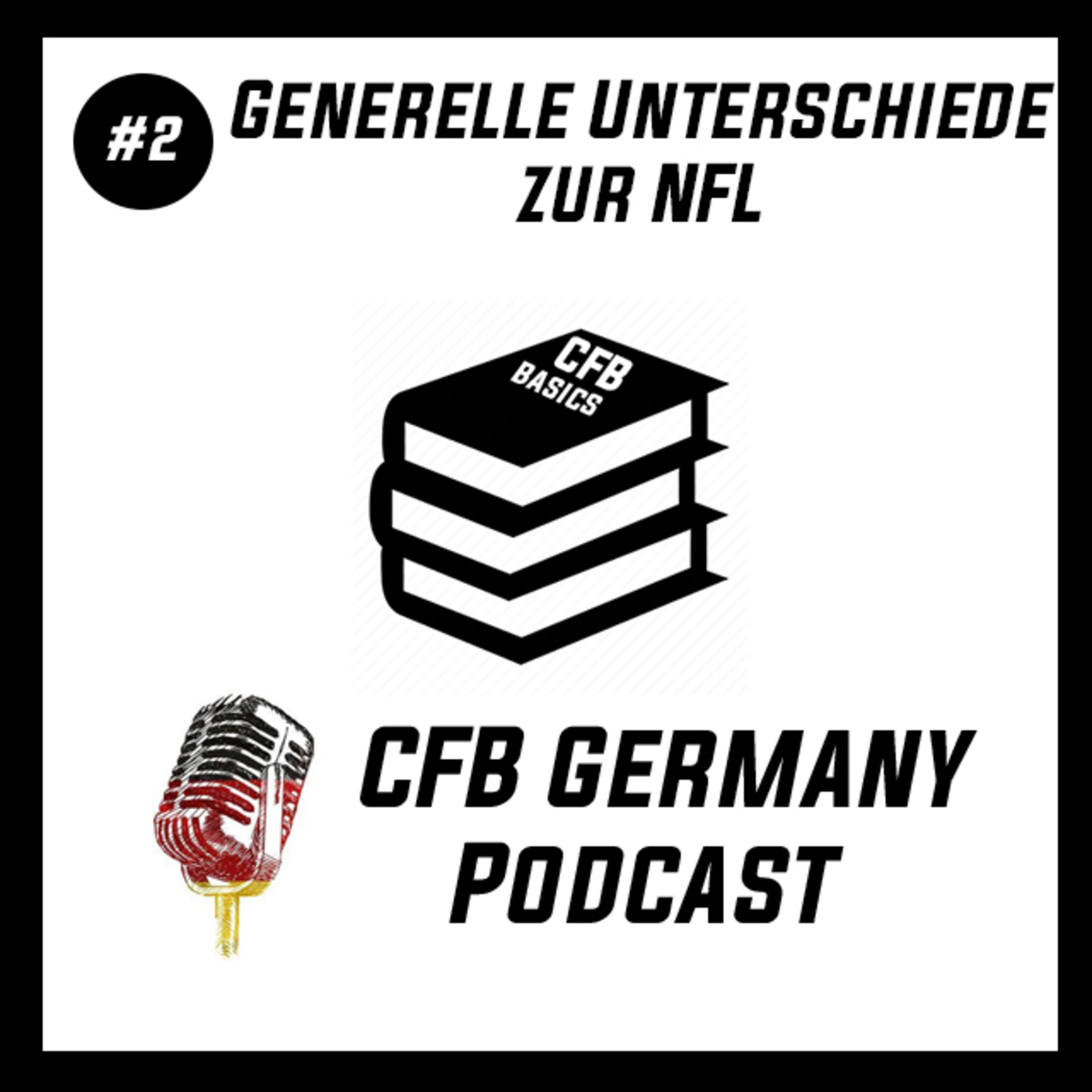 CFB Basics 02: Was sind die generellen Unterschiede zwischen College Football und NFL? episode artwork