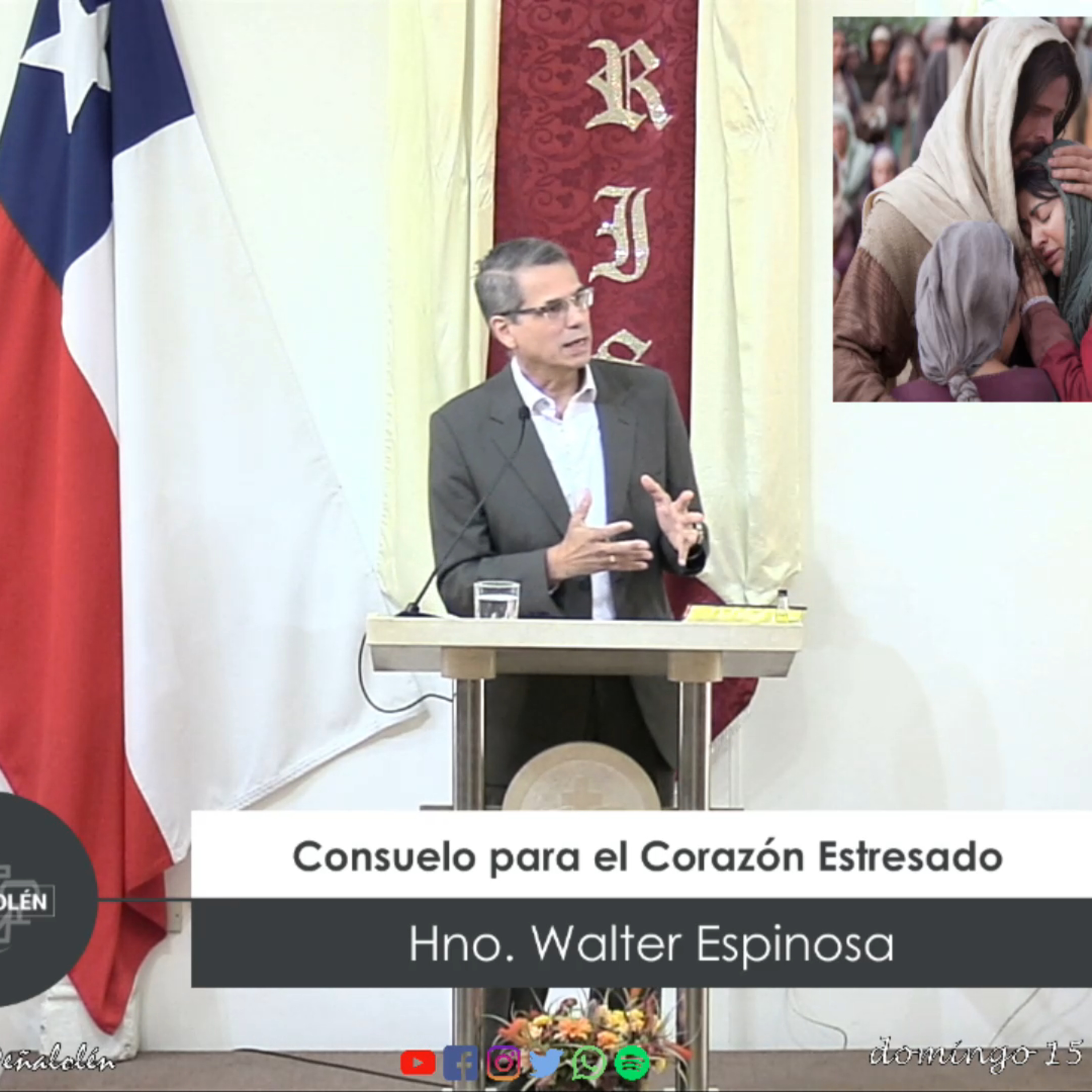 Culto 15 de septiembre de 2019 - Consuelo para el Corazón Estresado episode artwork