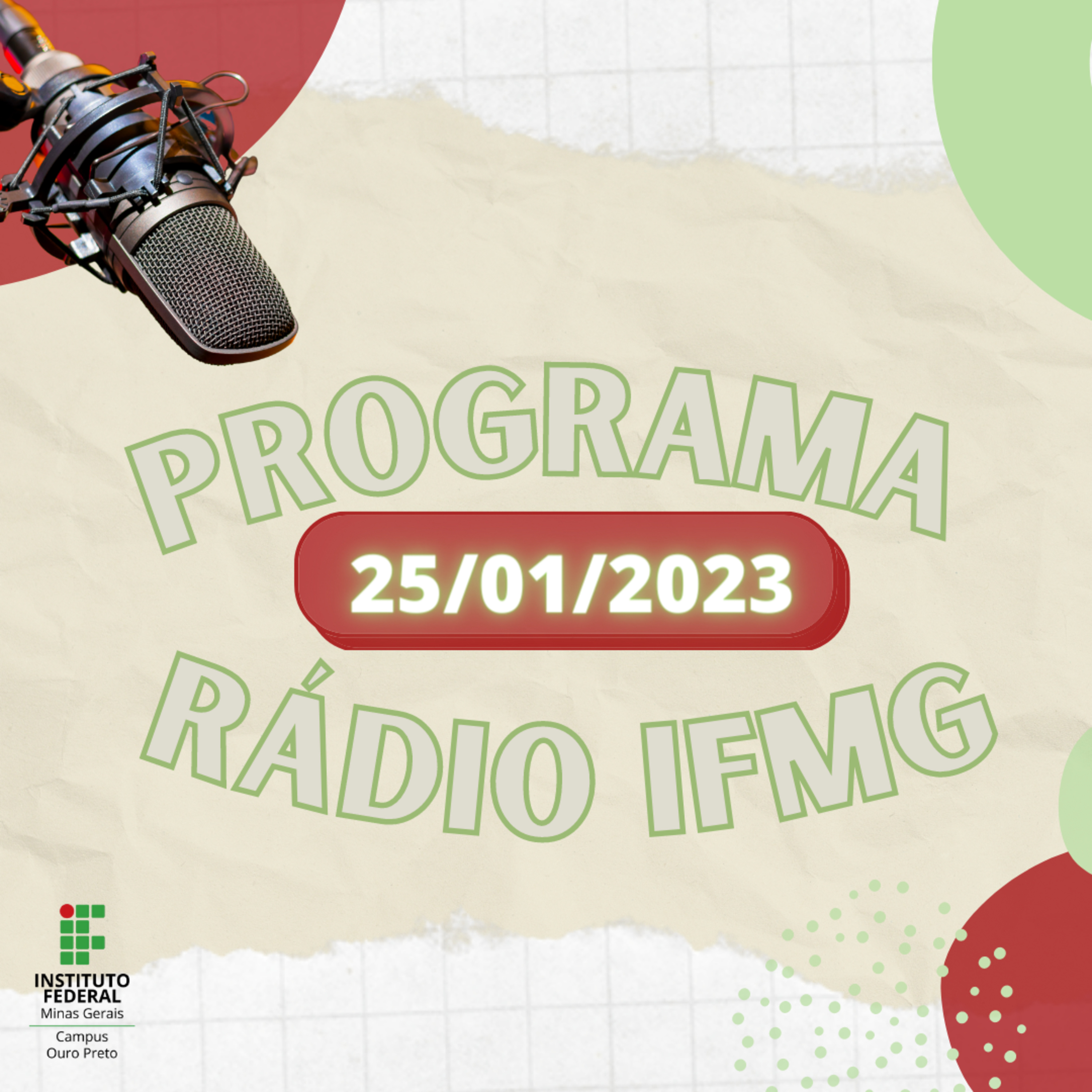 Programa Rádio IFMG - 25/01/2023 episode artwork