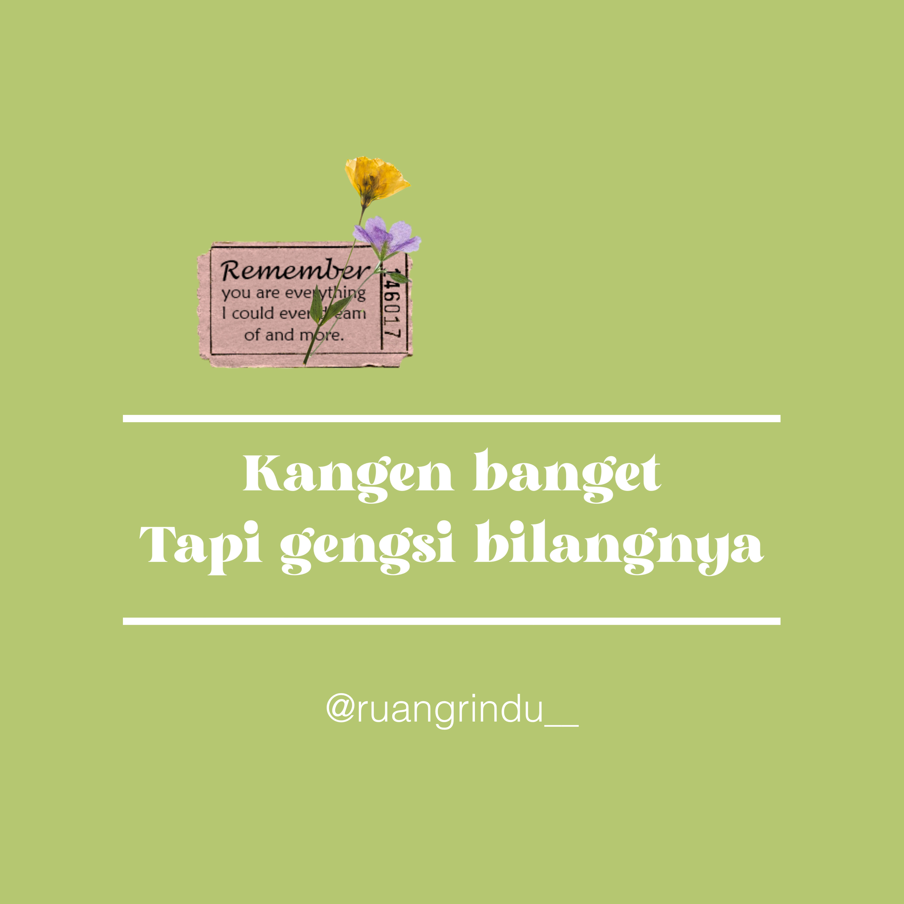 Kangen tapi gengsi  episode artwork