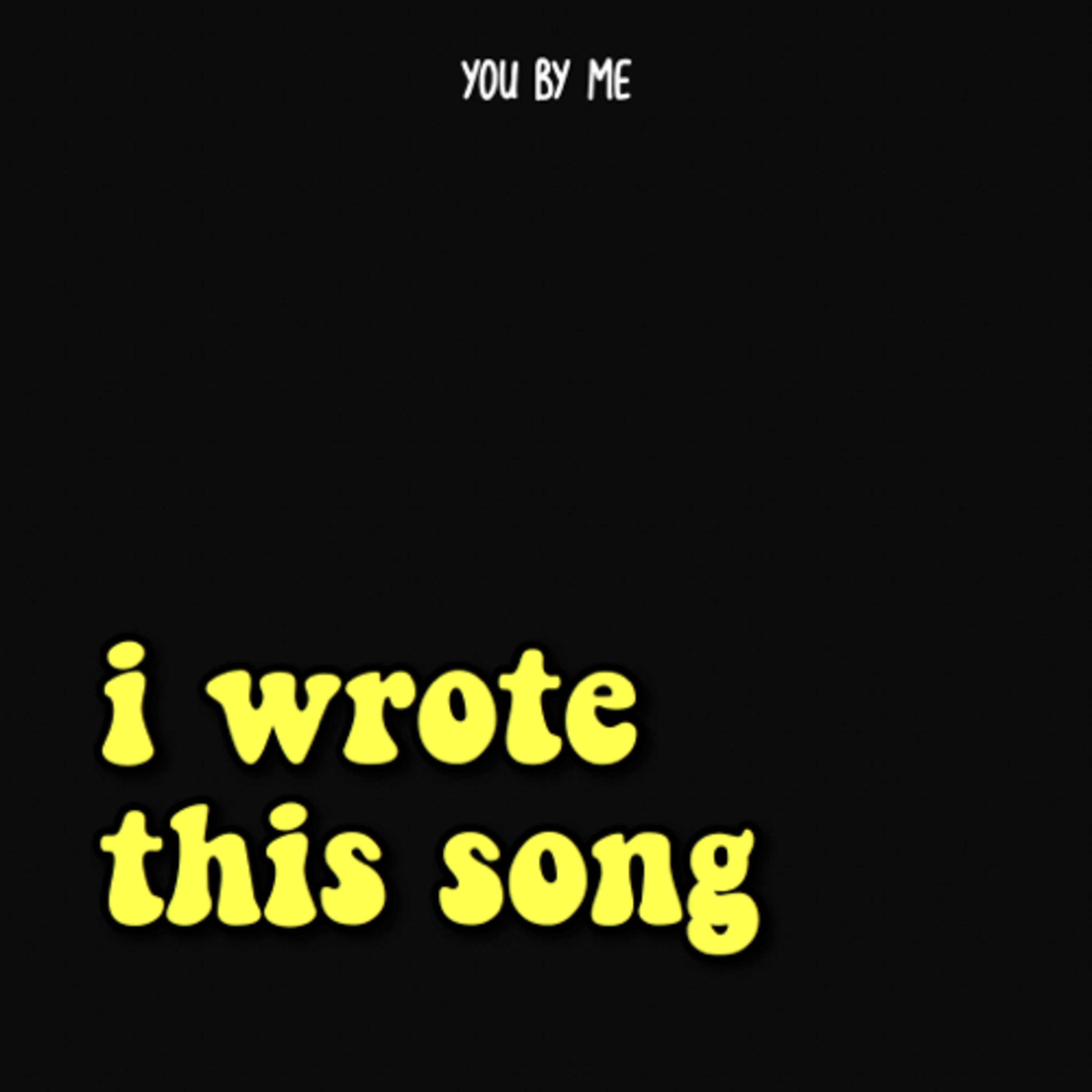 i wrote this song episode artwork
