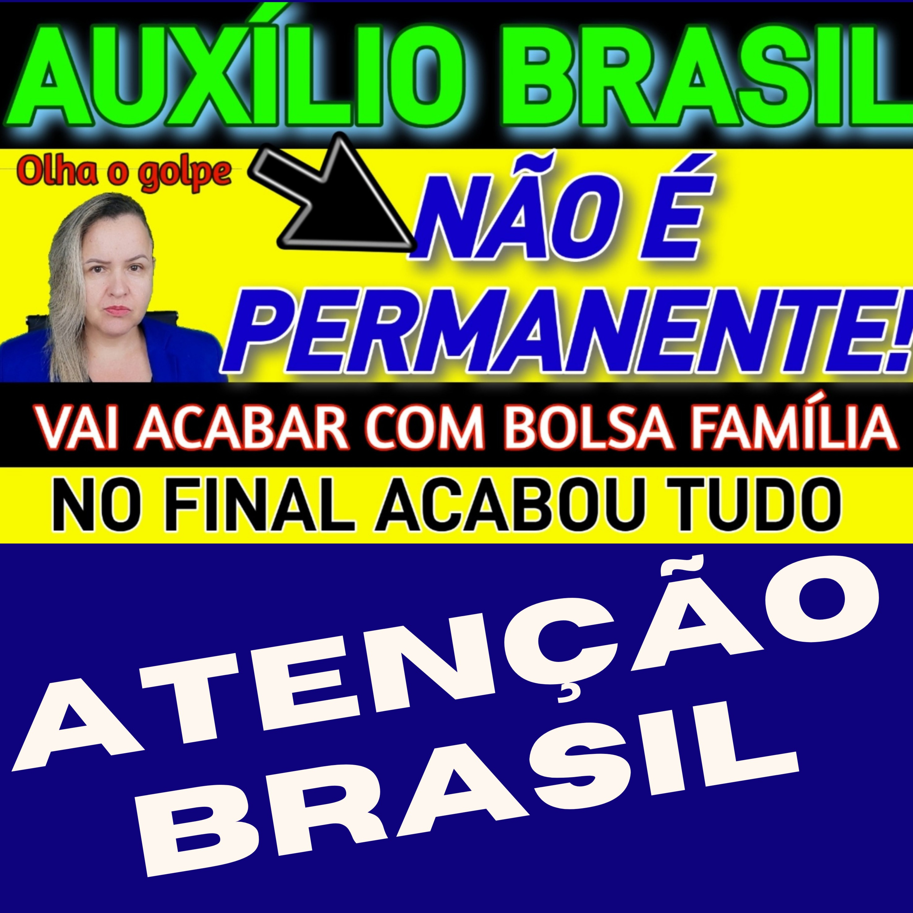 Auxílio Brasil não é Permanente e vai acabar com o Bolsa Família um Programa Social Permanente.