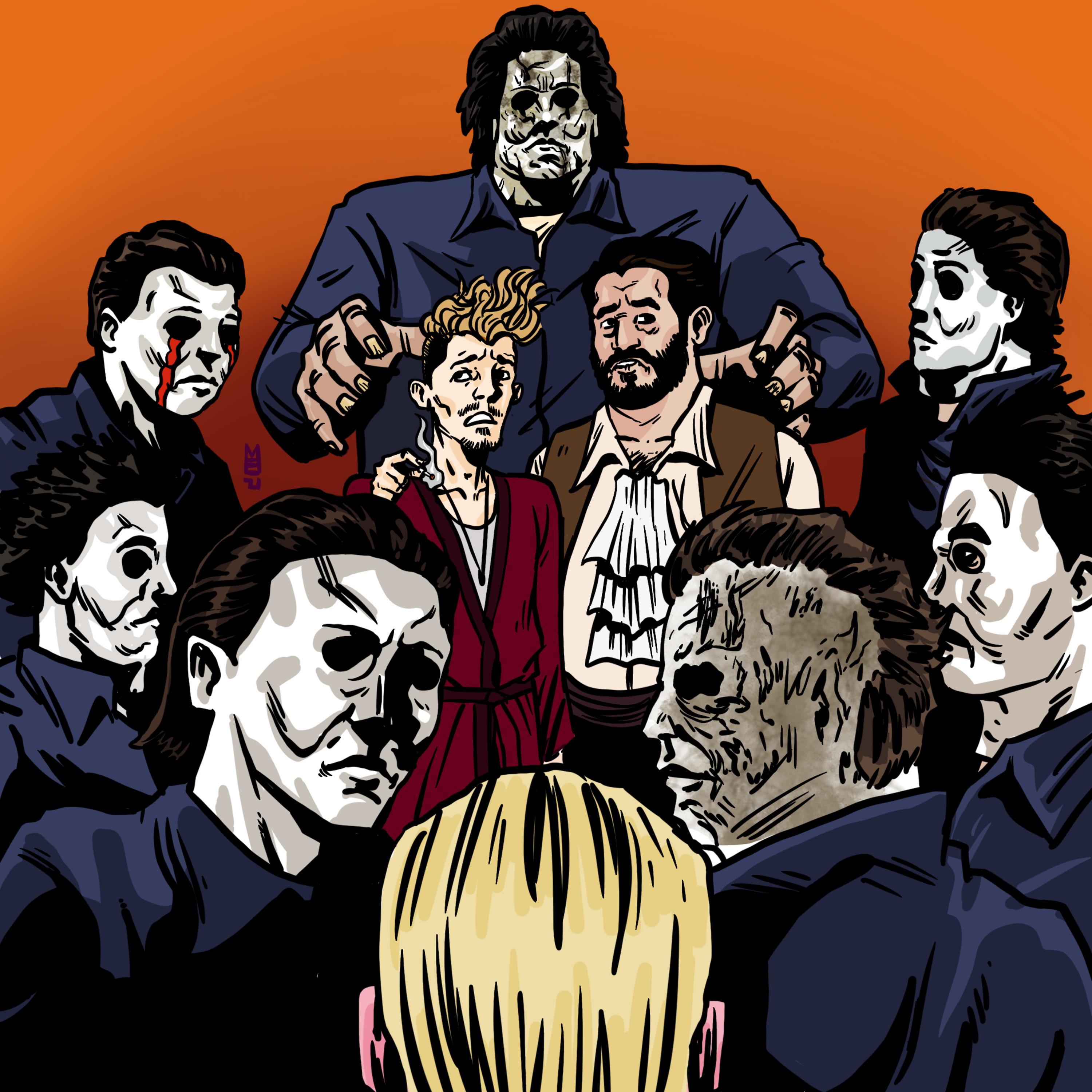 Matt Makes Zac Watch Horror Movies