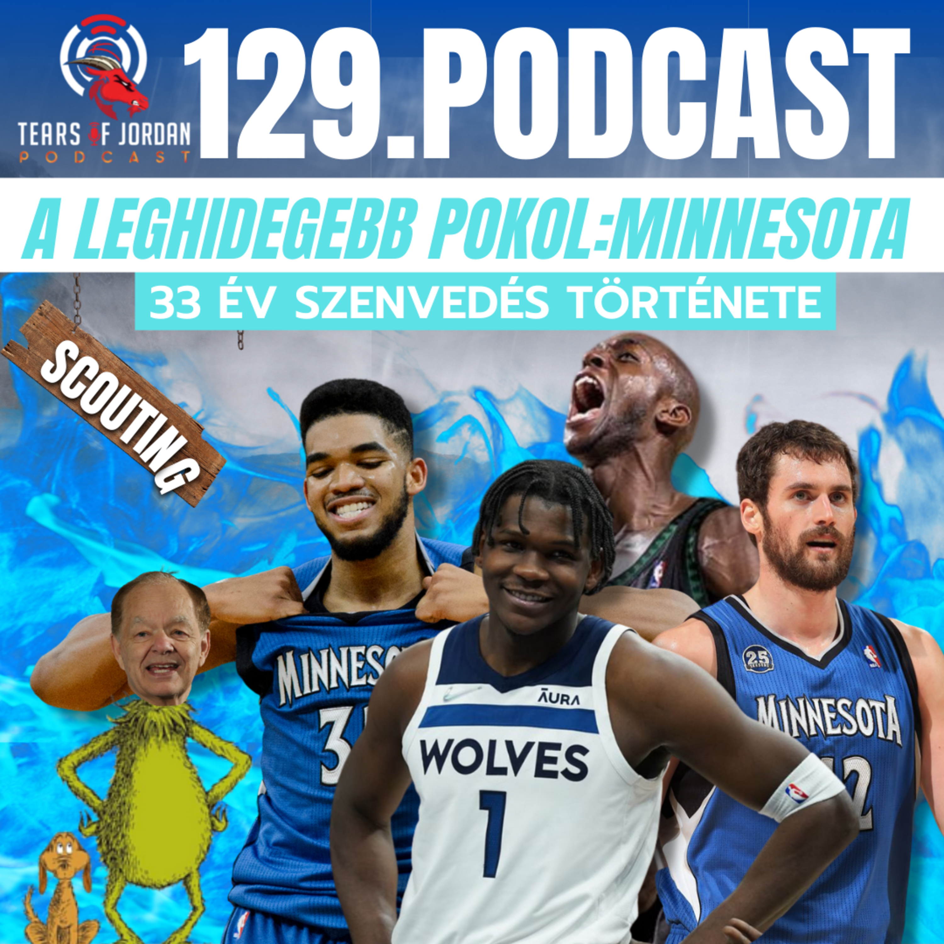 #129 Tears of Jordan – A leghidegebb pokol – A nagy Minnesota Timberwolves sztori episode artwork