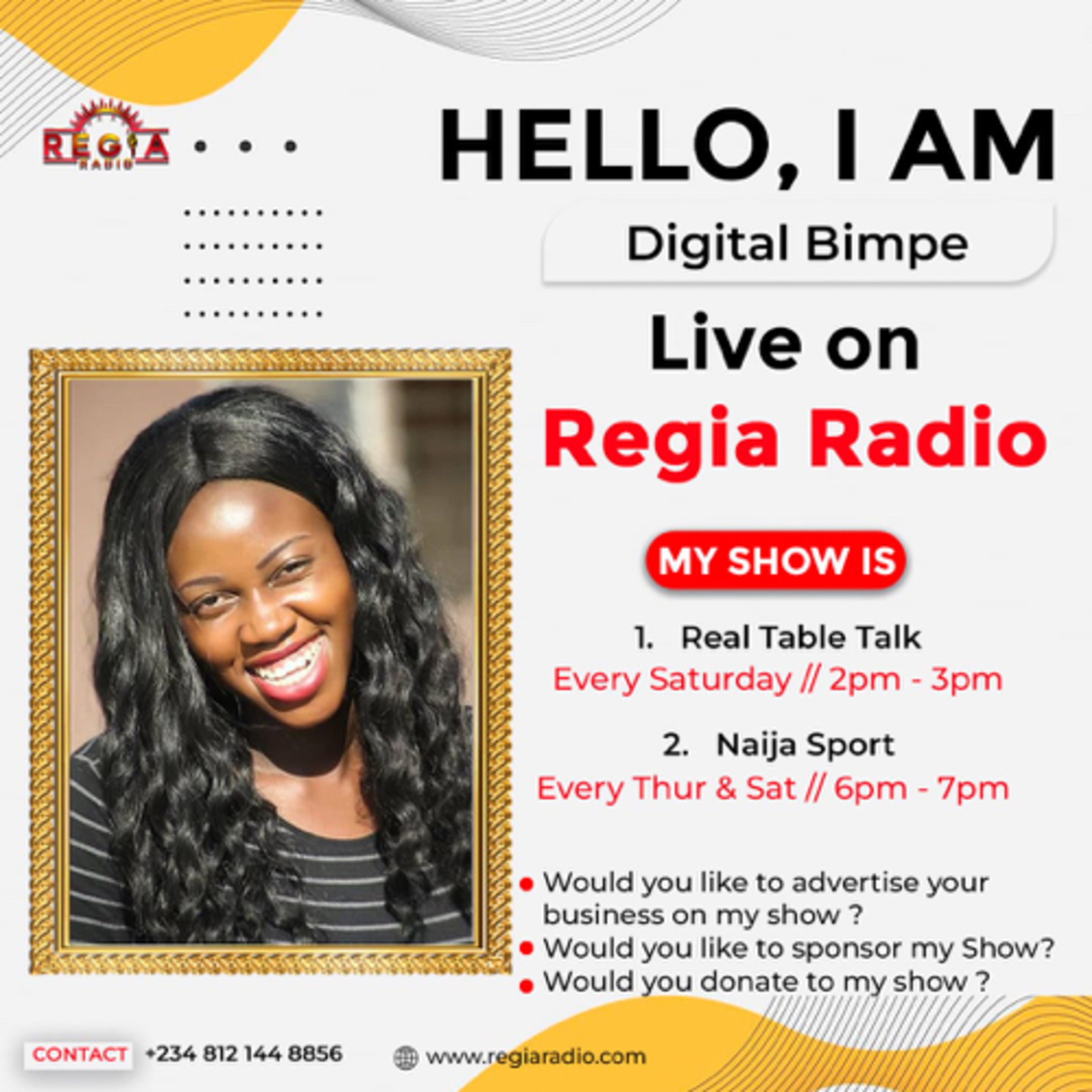 Advertising, Sponsorship, Donation On Regia Radio  episode artwork