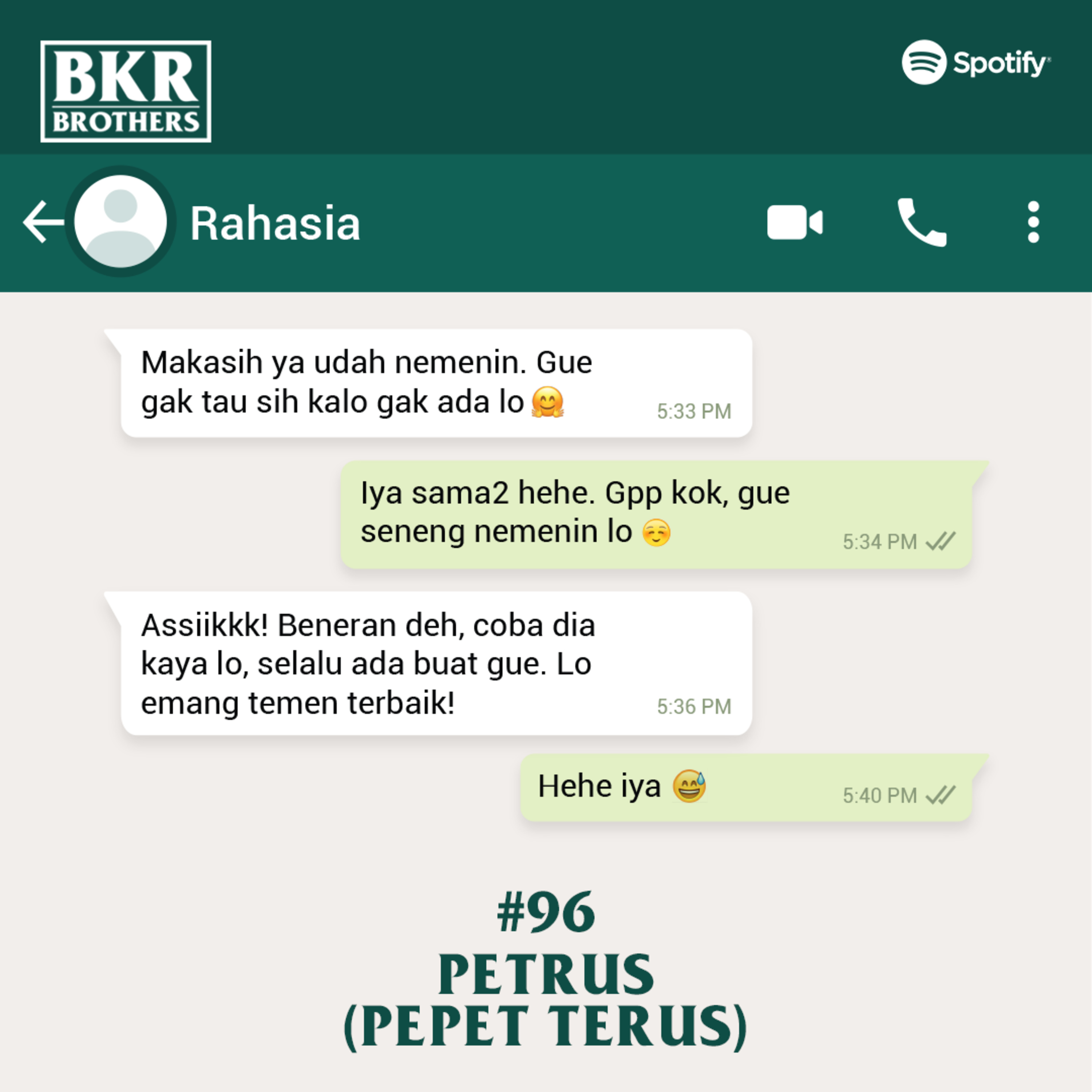 #96 Petrus : Pepet Terus