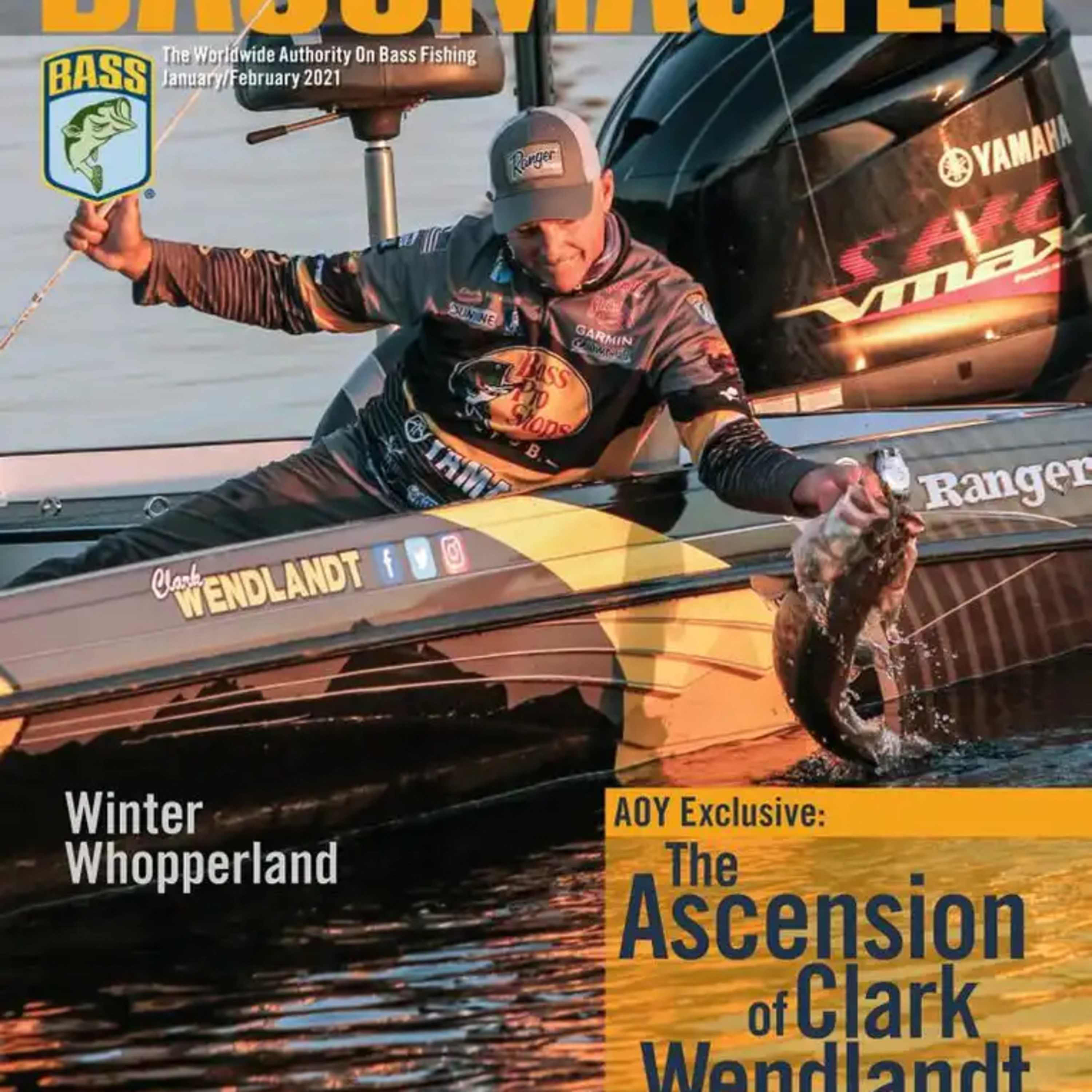 Bassmaster magazine January February 2021 episode artwork